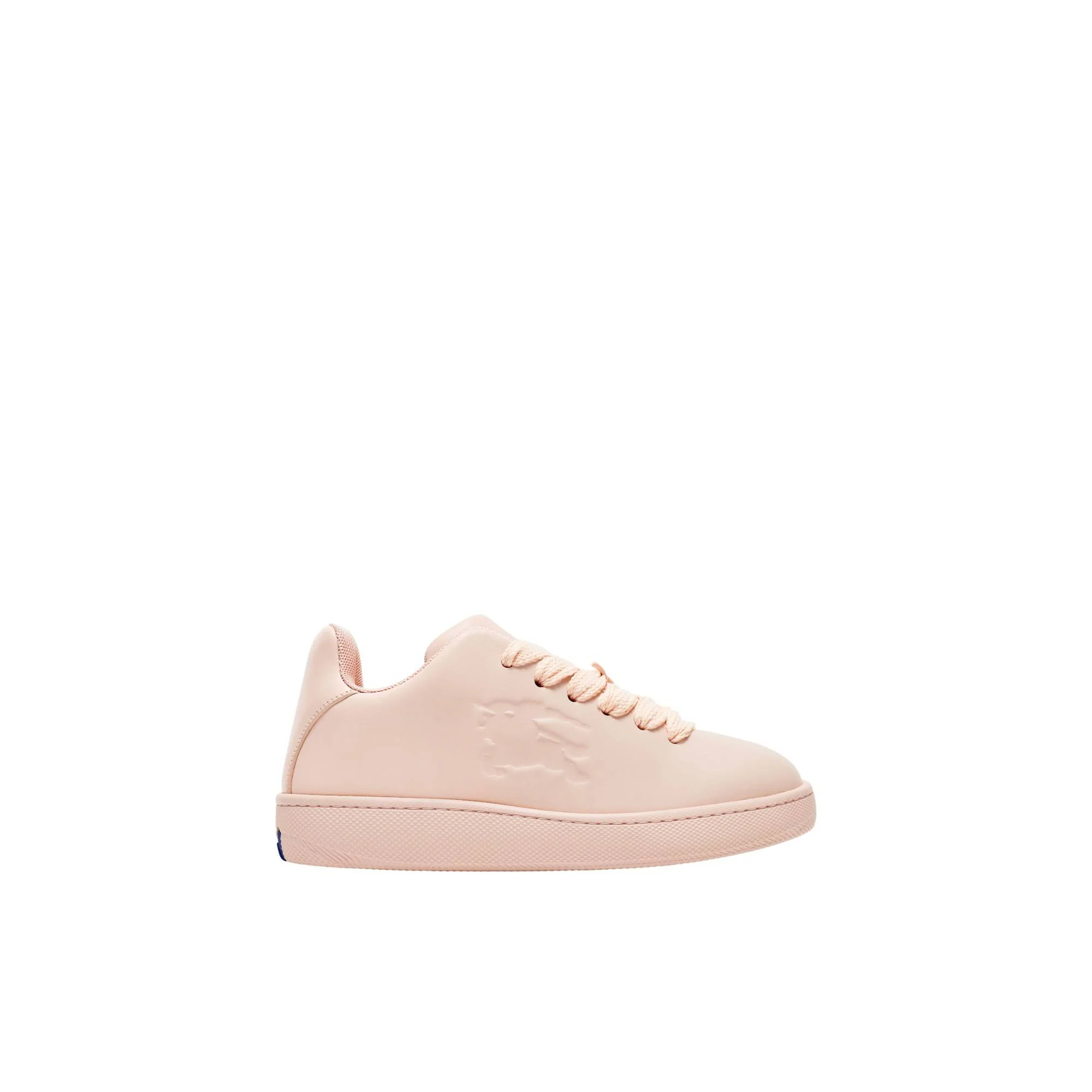 Leather Box Sneakers - Baby Neon