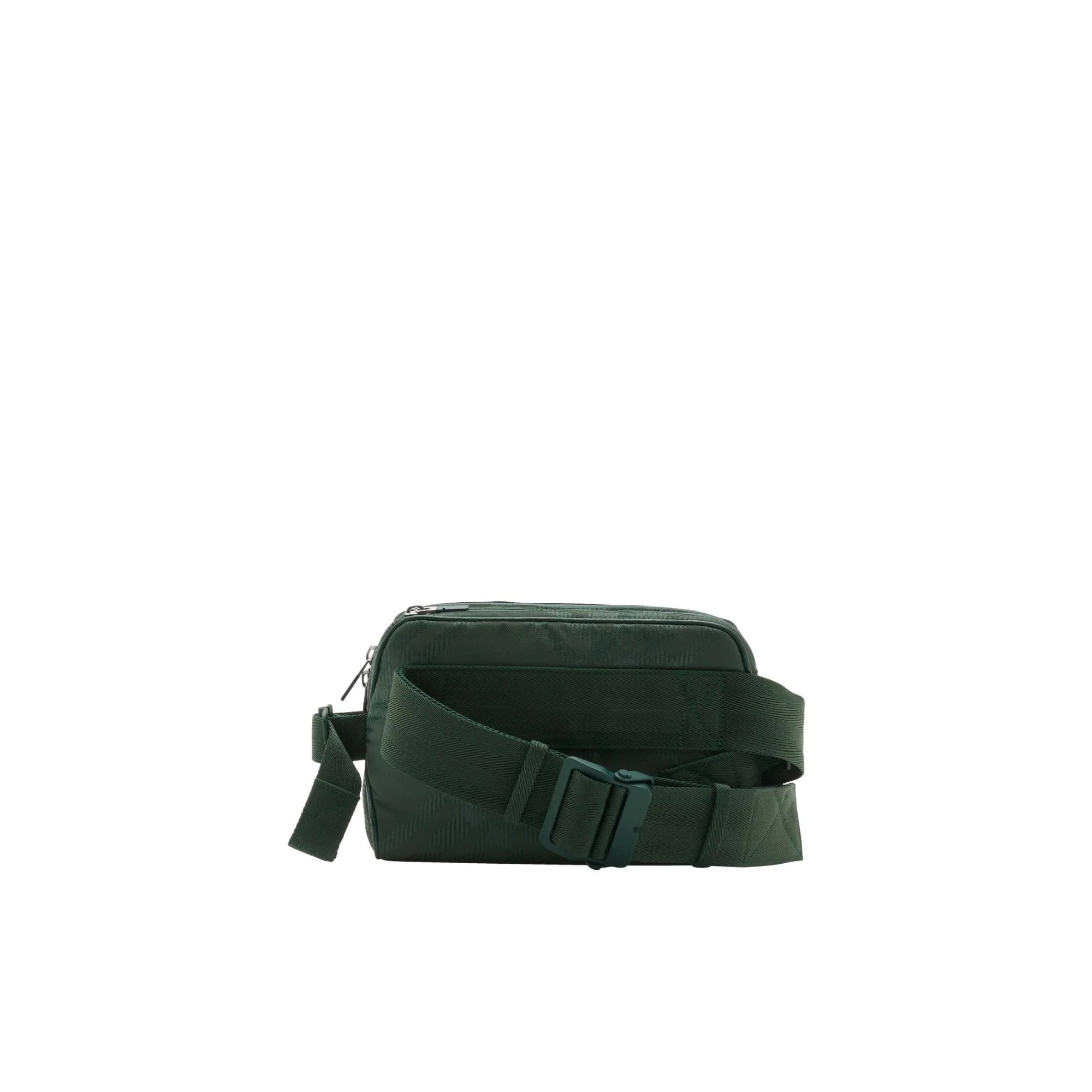 Check Jacquard Belt Bag - Vine - Image 4