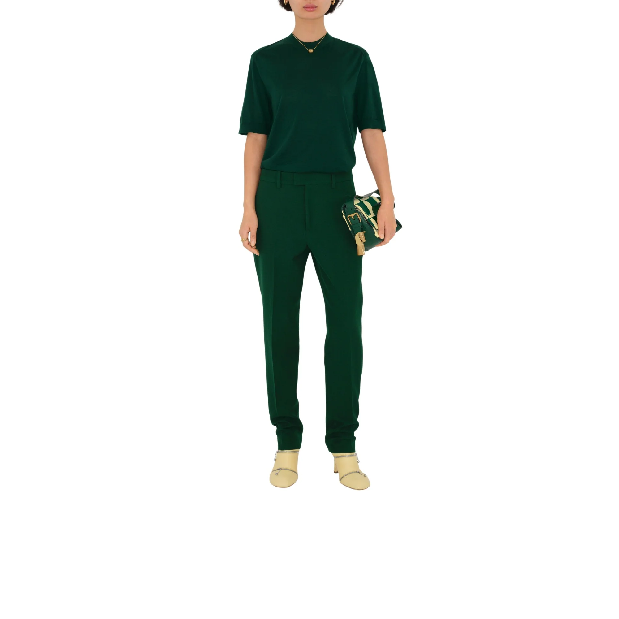 Wool T-shirt - Ivy - Image 2