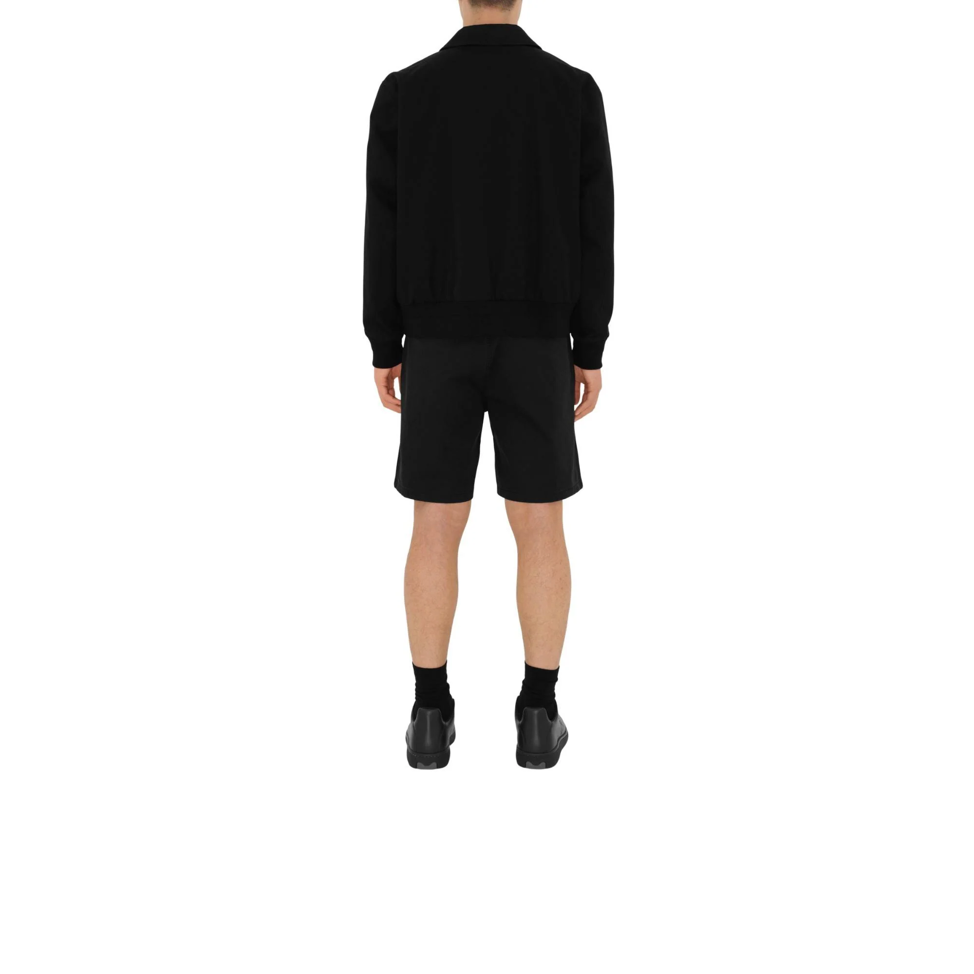 Cotton Shorts - Black - Image 4