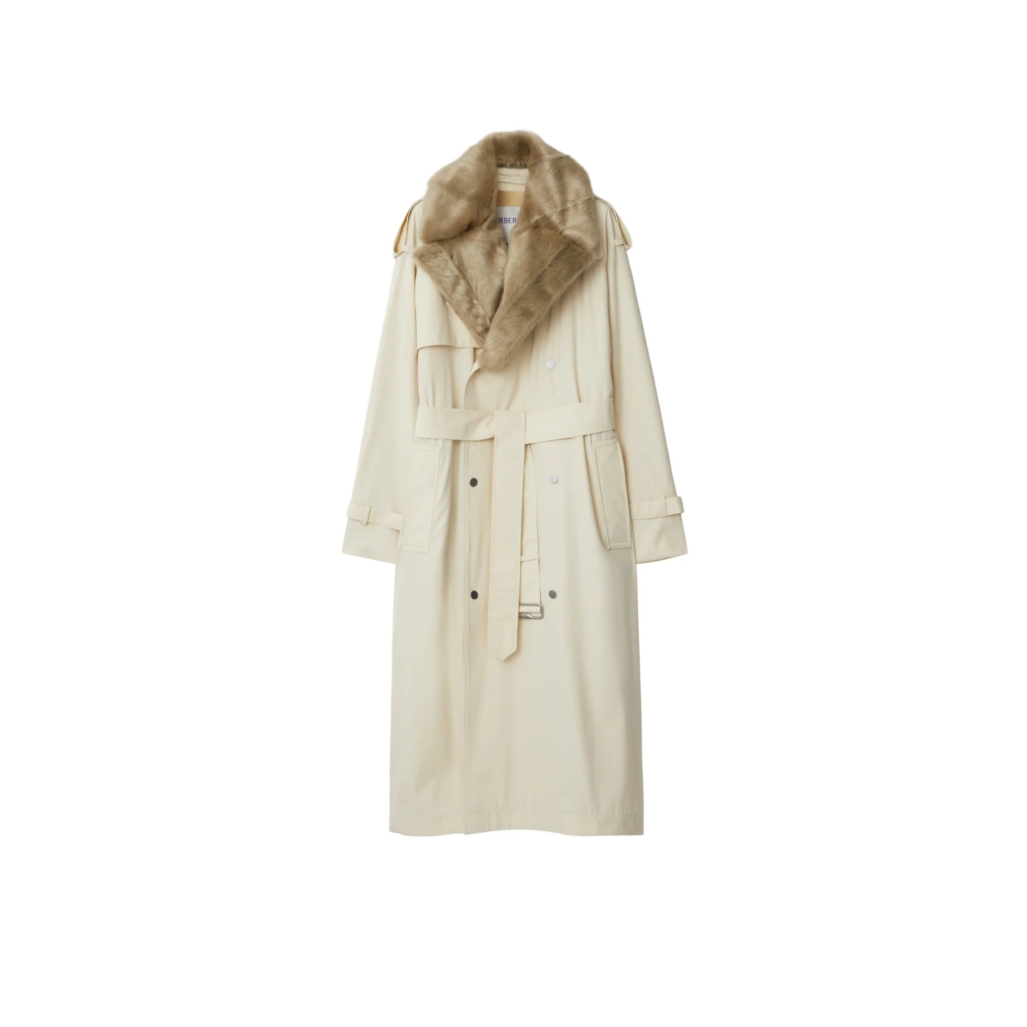 Long Kennington Trench Coat - Calico