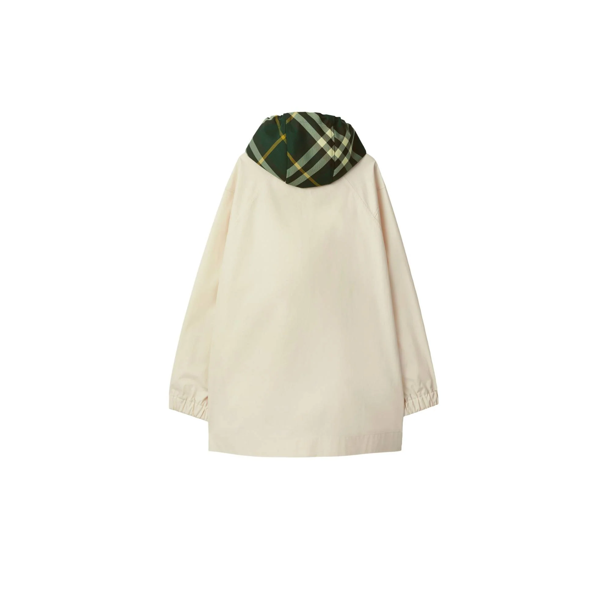 Check Hood Gabardine Parka - Soap - Image 5