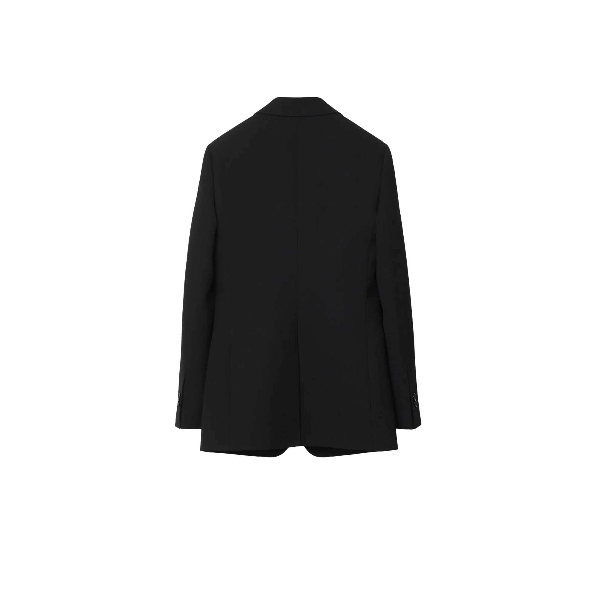 Wool Tailored Jacket - Black - Image 5