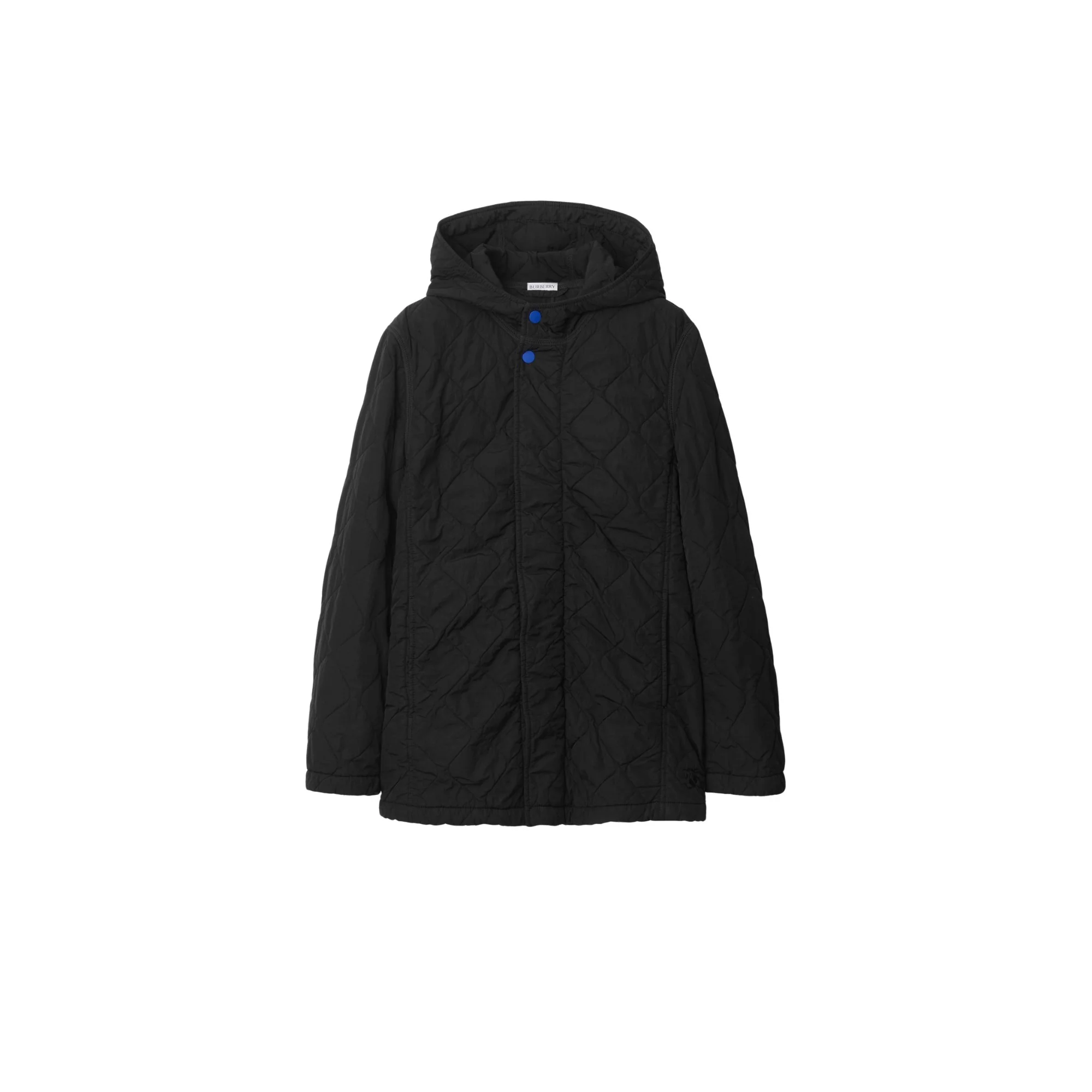 Quilted Nylon Jacket - Onyx