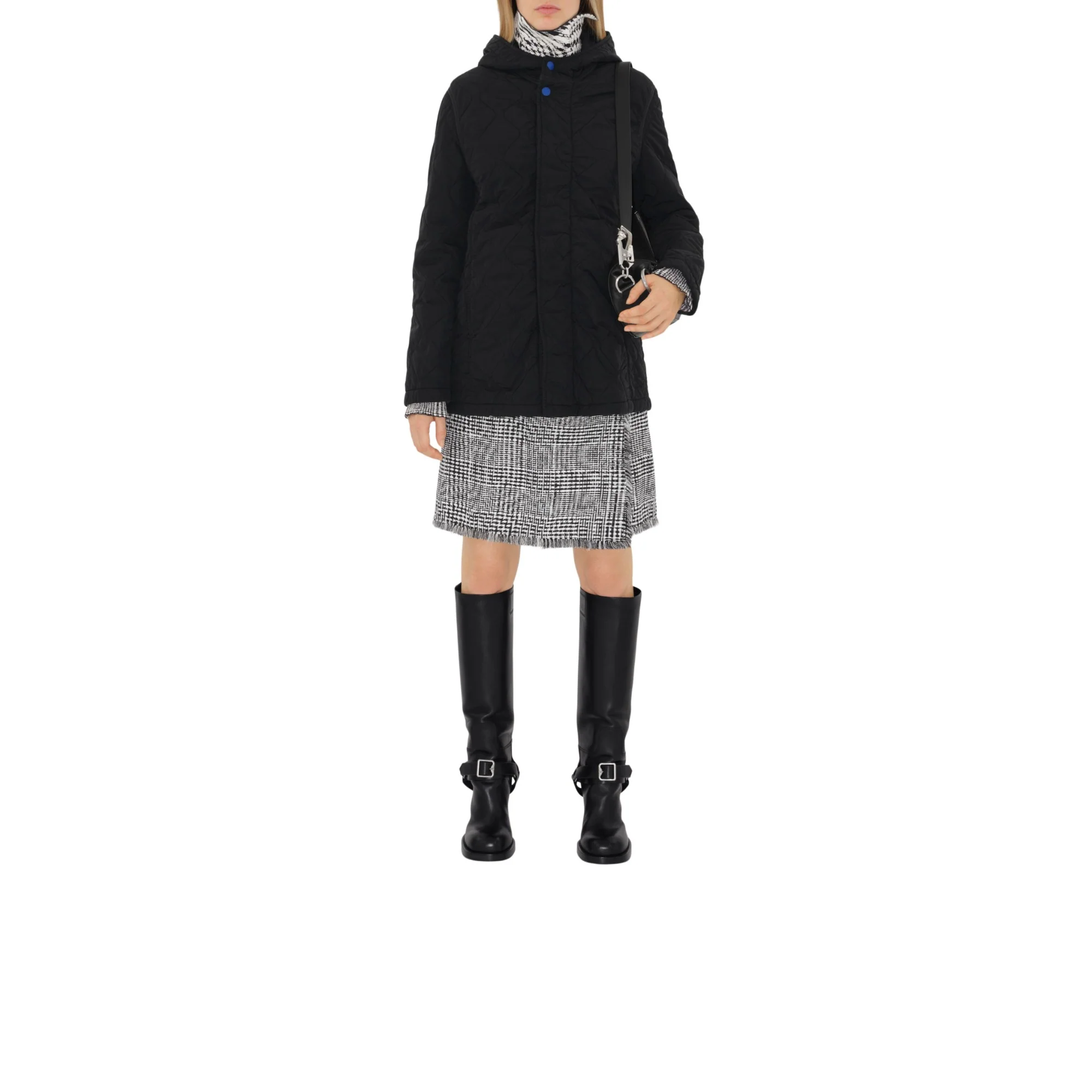 Quilted Nylon Jacket - Onyx - Image 2