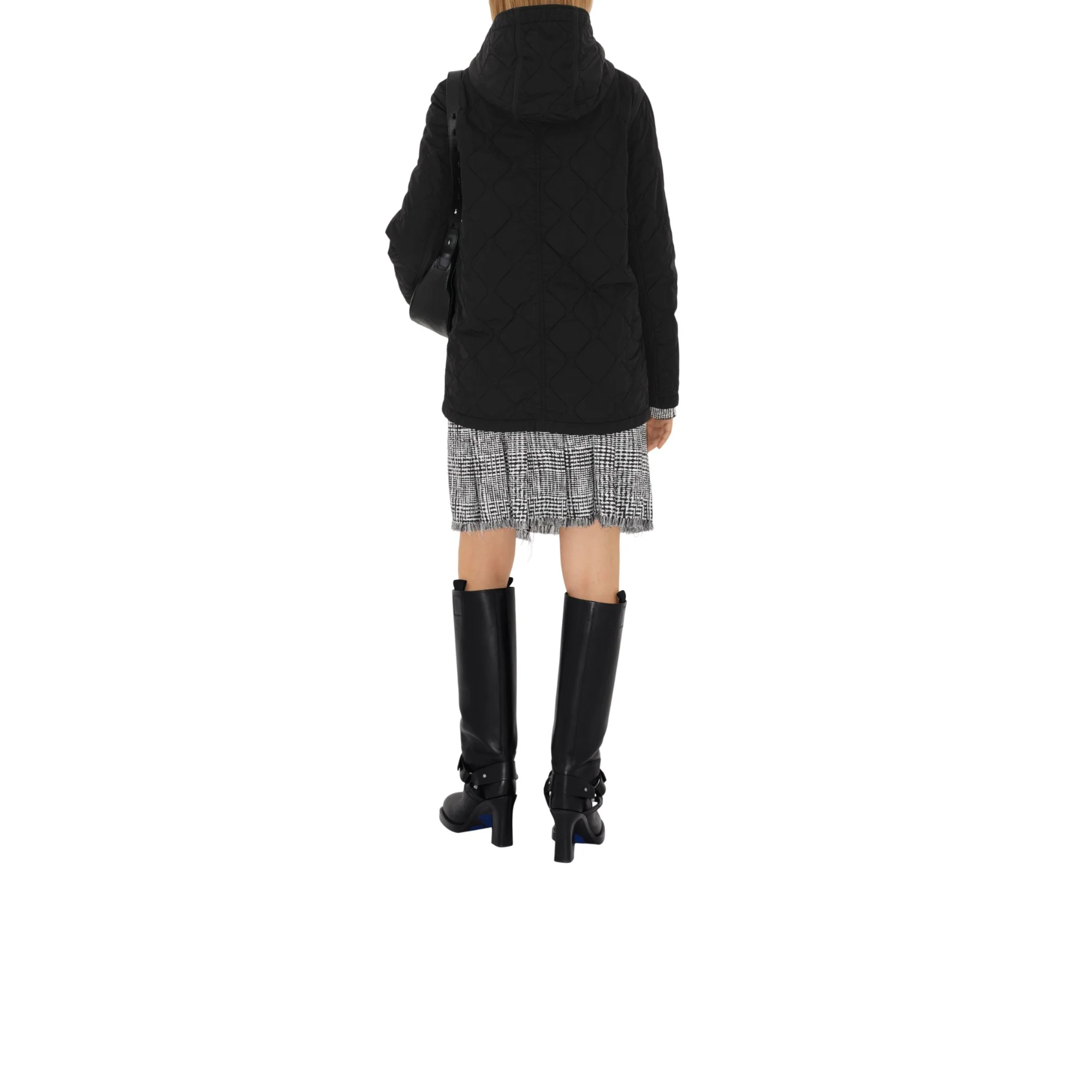 Quilted Nylon Jacket - Onyx - Image 4