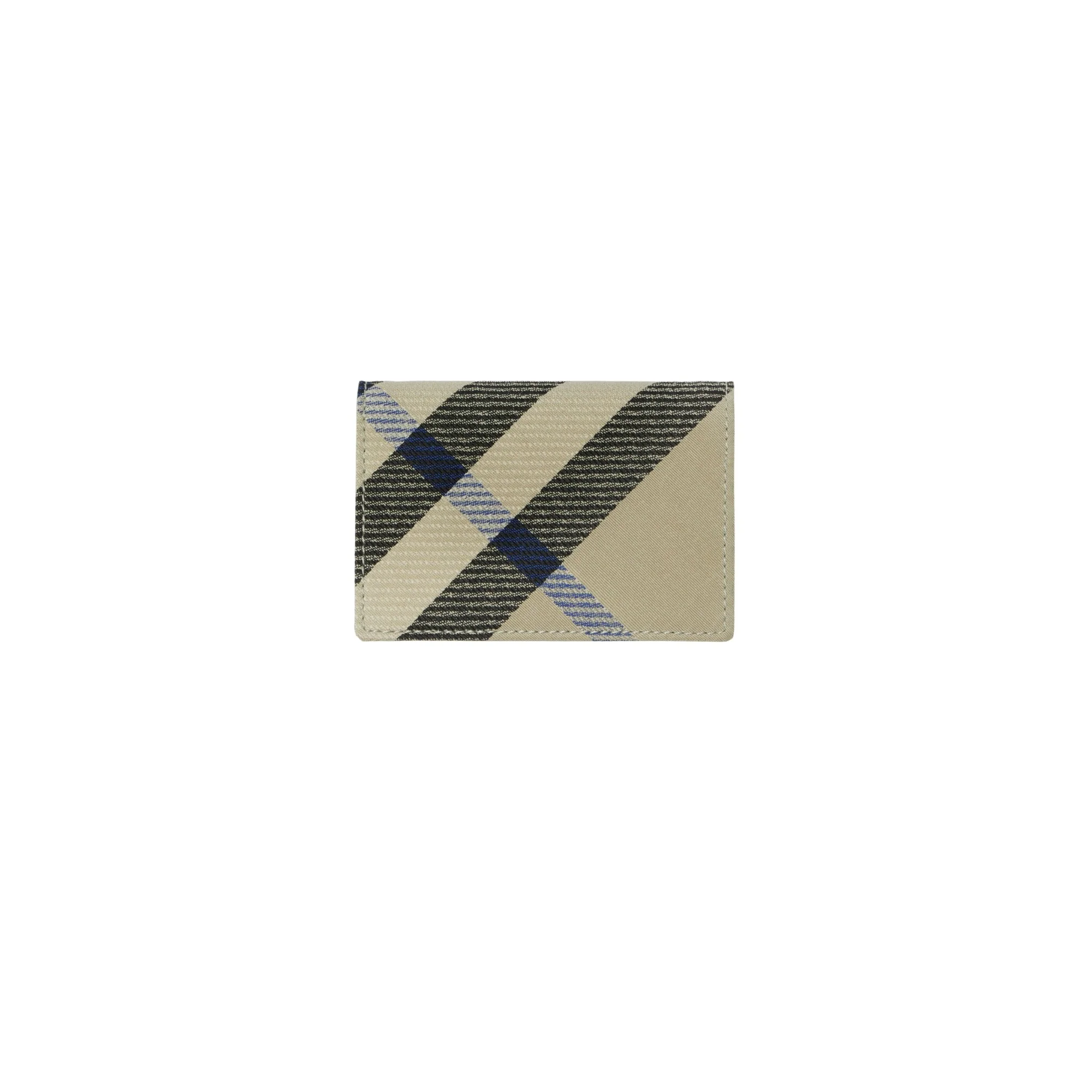 Check Business Card Case - Lichen - Image 2