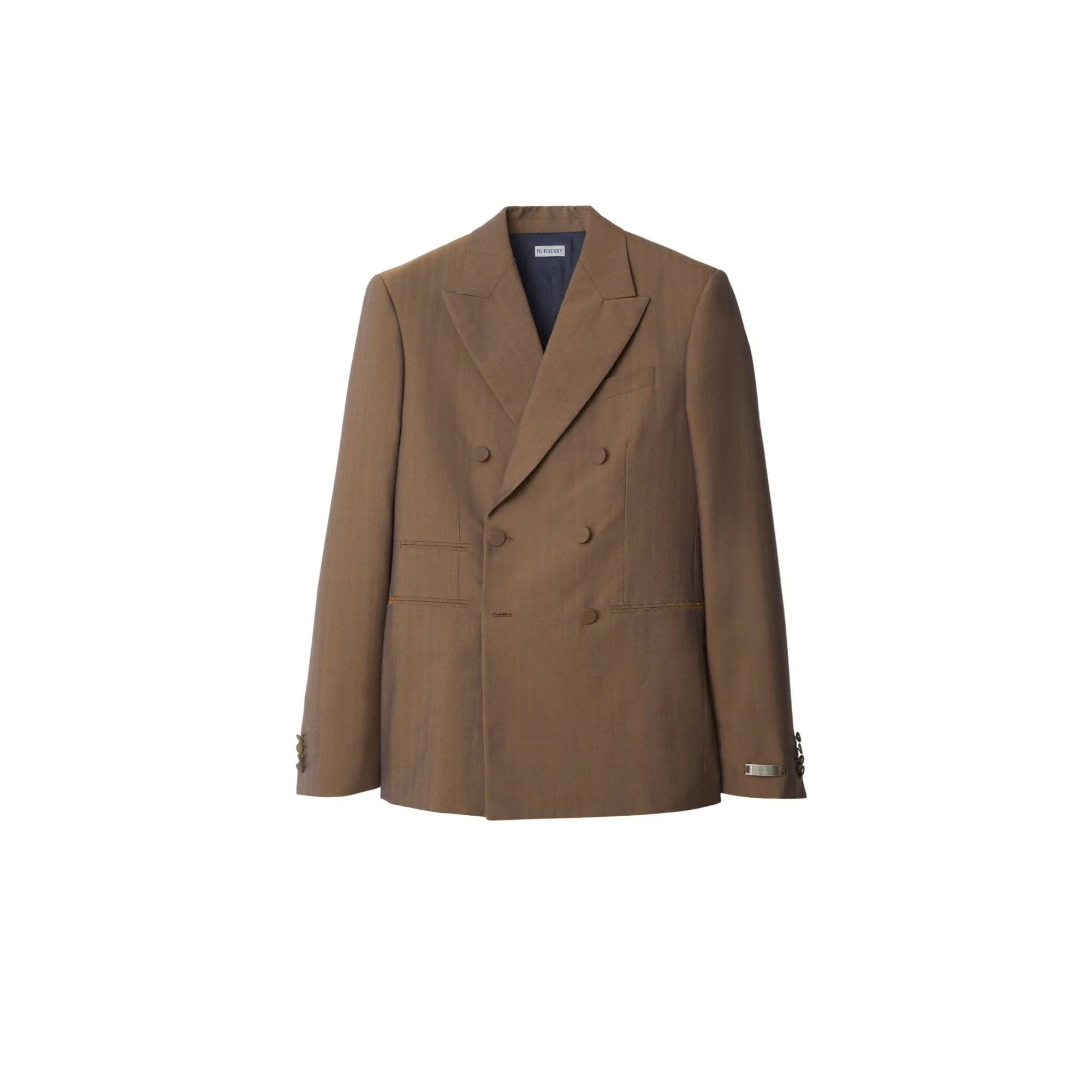 Wool Tailored Jacket - Tawny