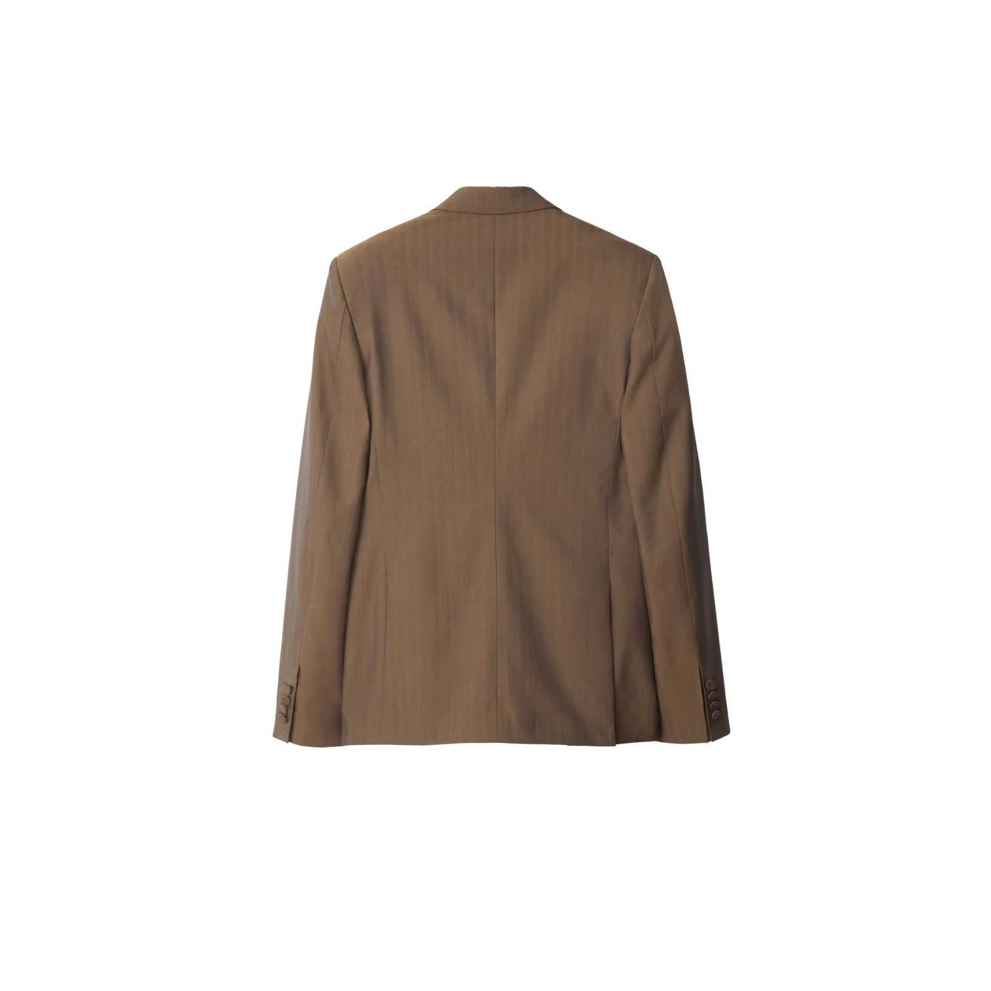Wool Tailored Jacket - Tawny - Image 5