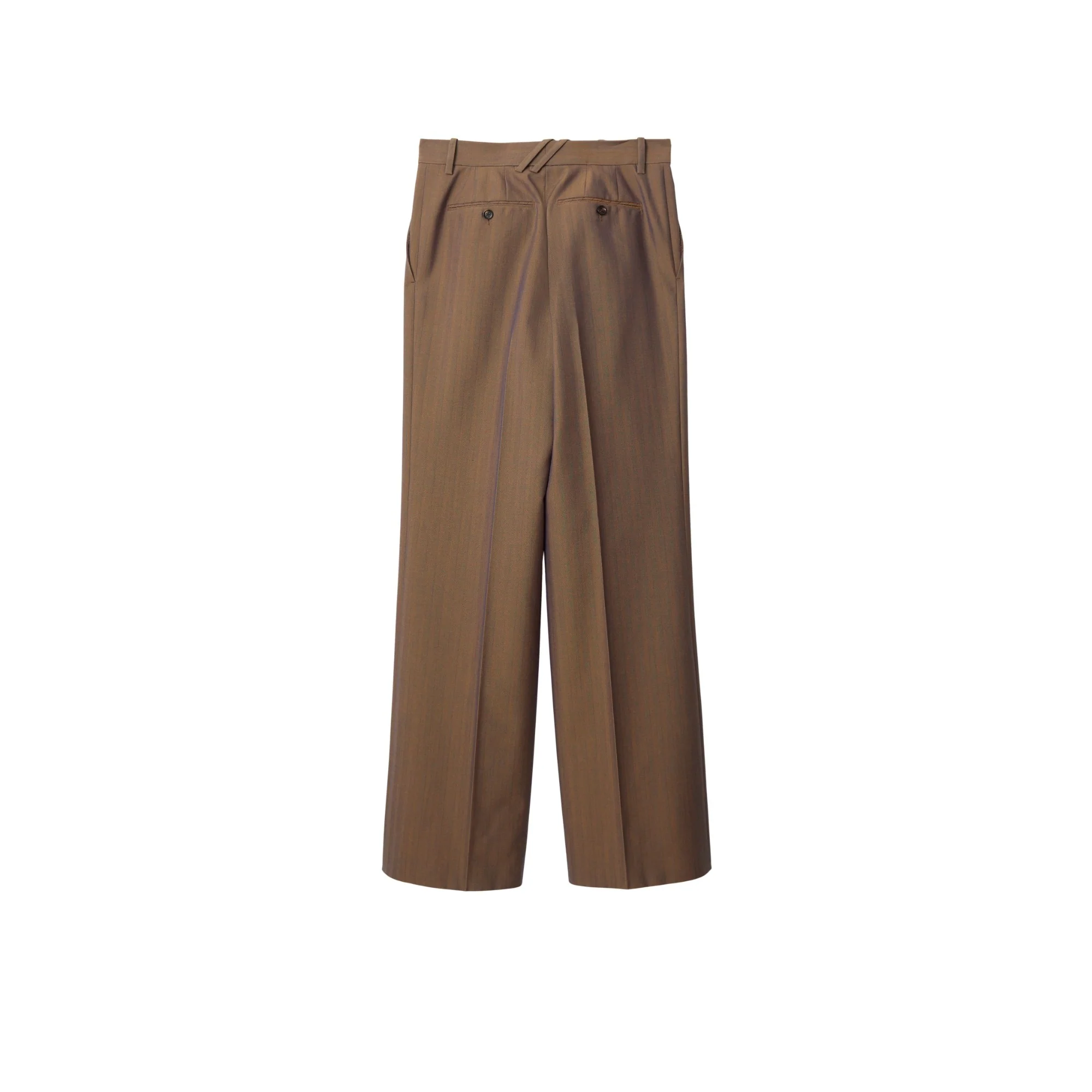 Wool Tailored Trousers - Tawny - Image 5