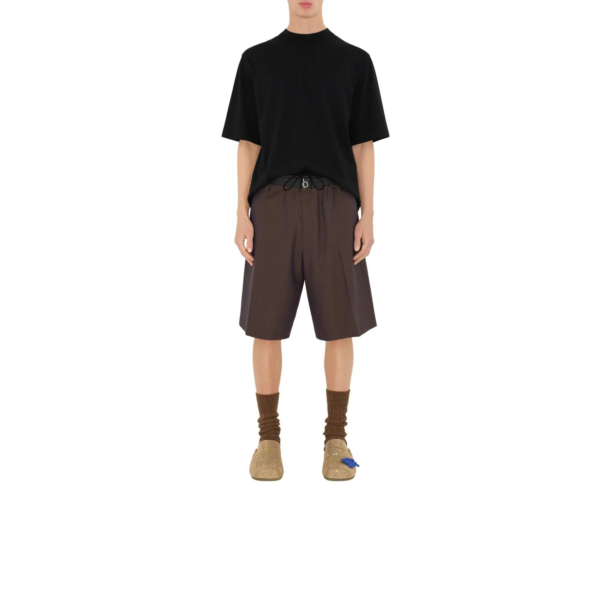 Wool Tailored Shorts - Barrel - Image 2