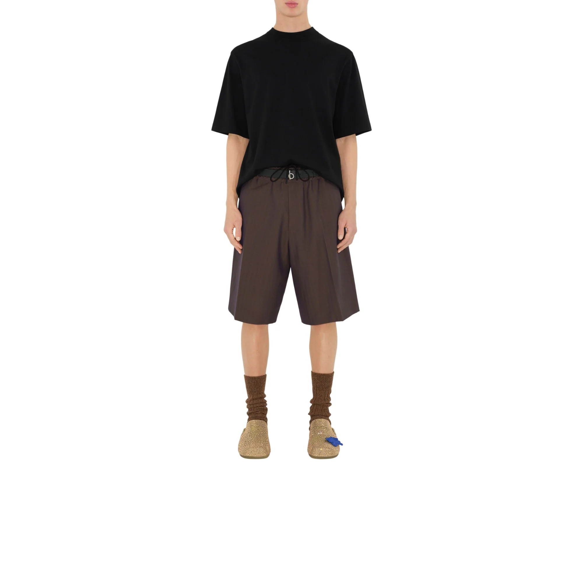 Wool Tailored Shorts - Barrel - Image 2