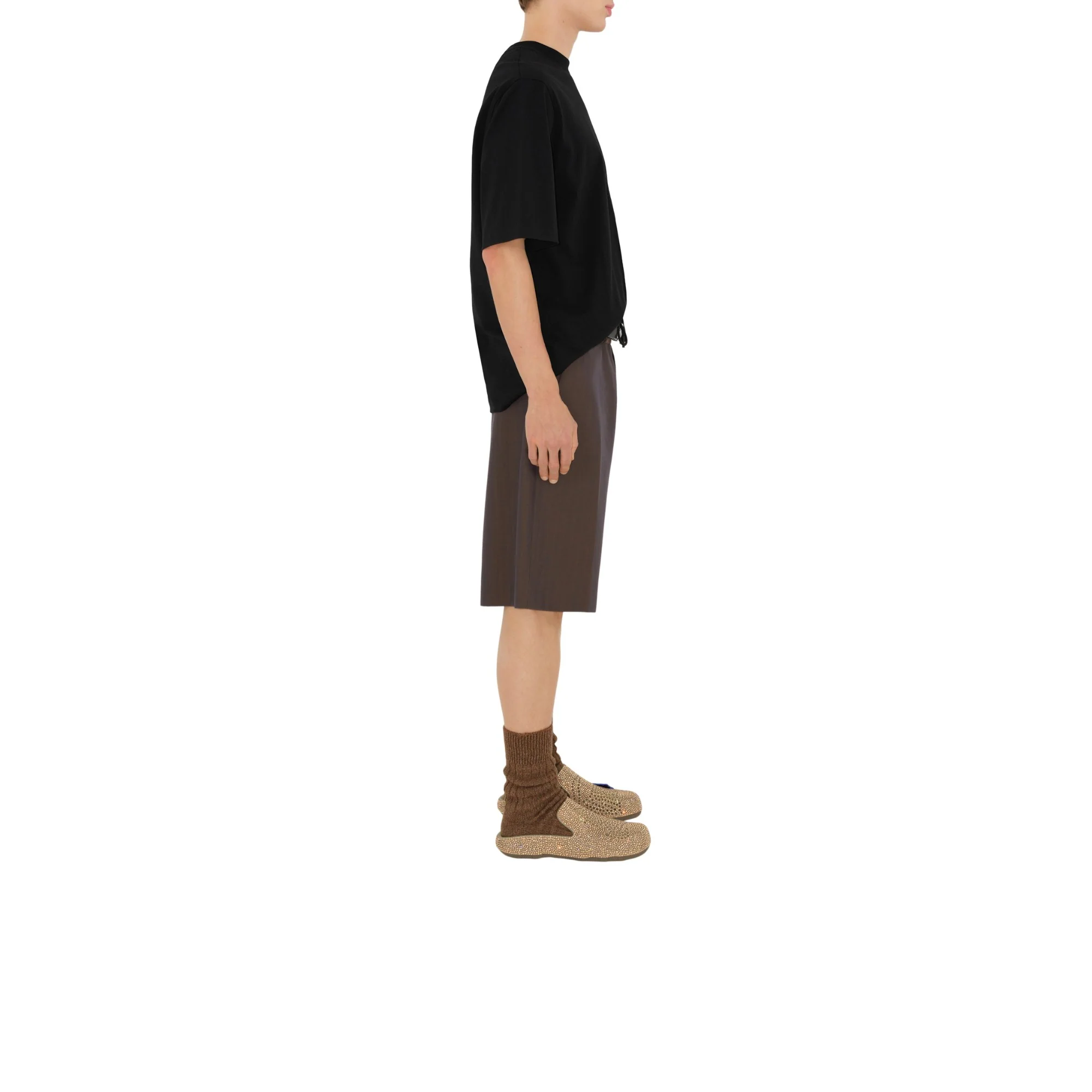 Wool Tailored Shorts - Barrel - Image 3