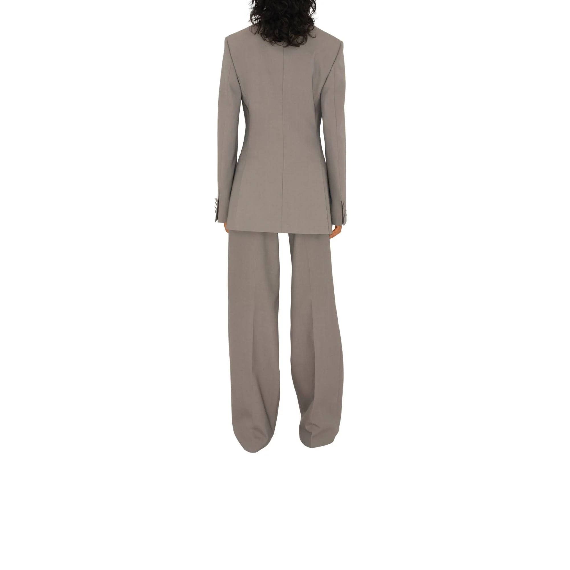 Wool Tailored Jacket - Wax - Image 4
