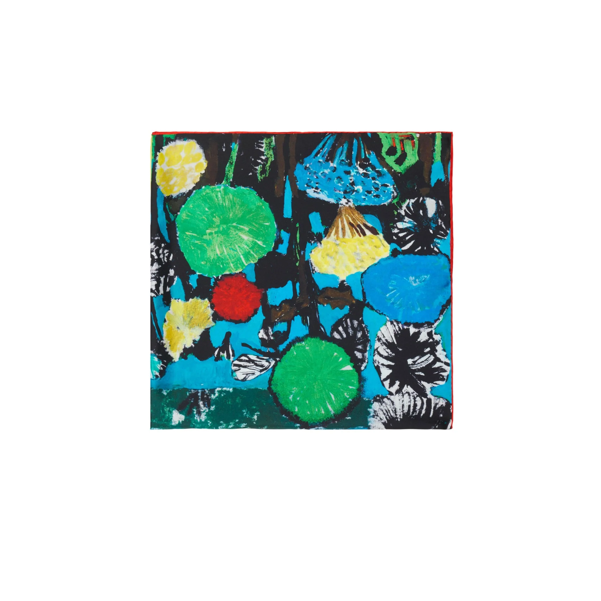 Highgrove Wildflower Silk Scarf - Multicolour - Image 6