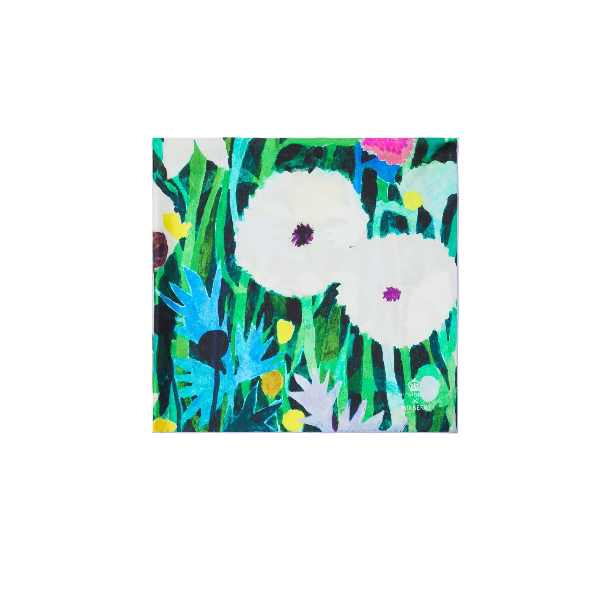 Highgrove Meadow Silk Scarf - Multicolour
