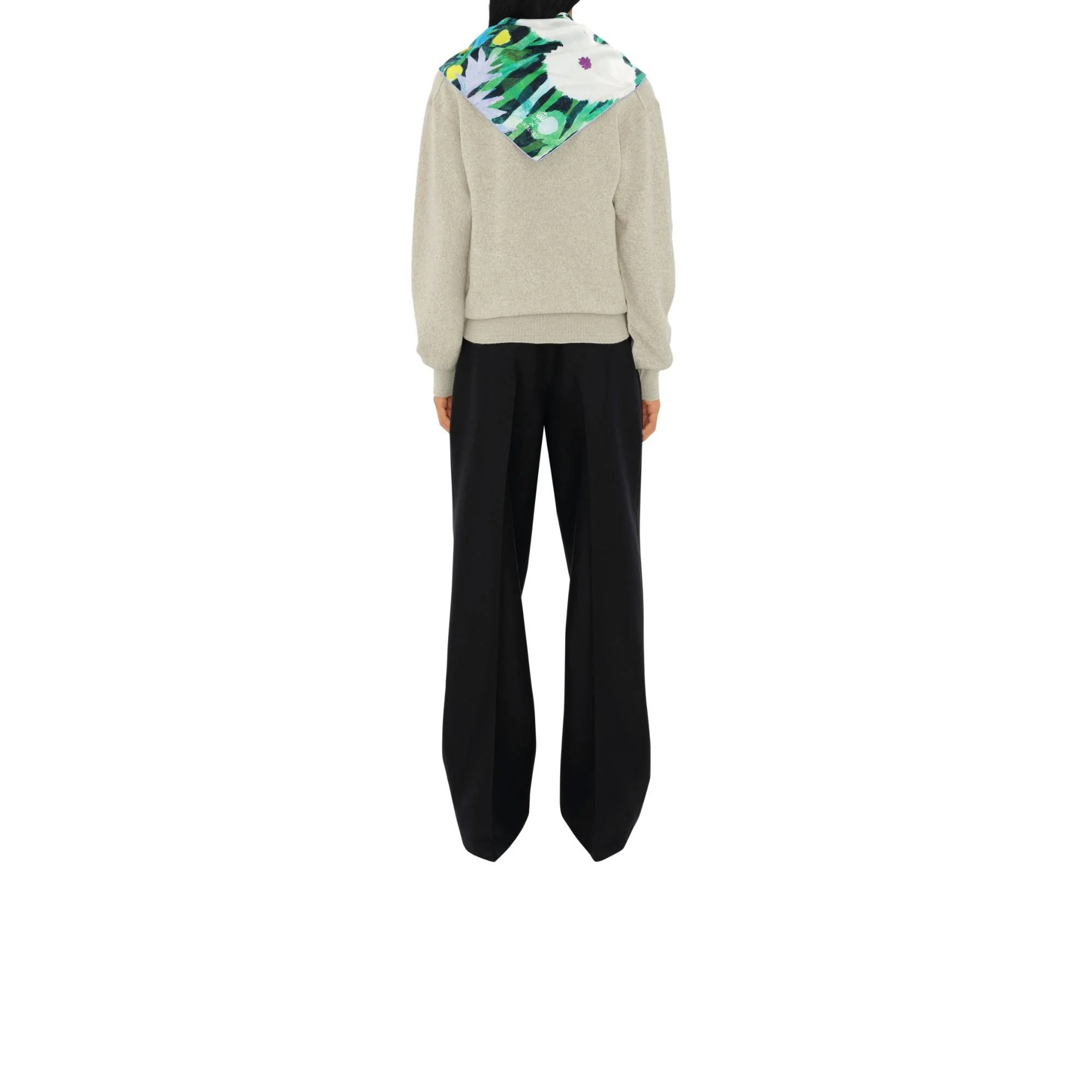 Highgrove Meadow Silk Scarf - Multicolour - Image 3