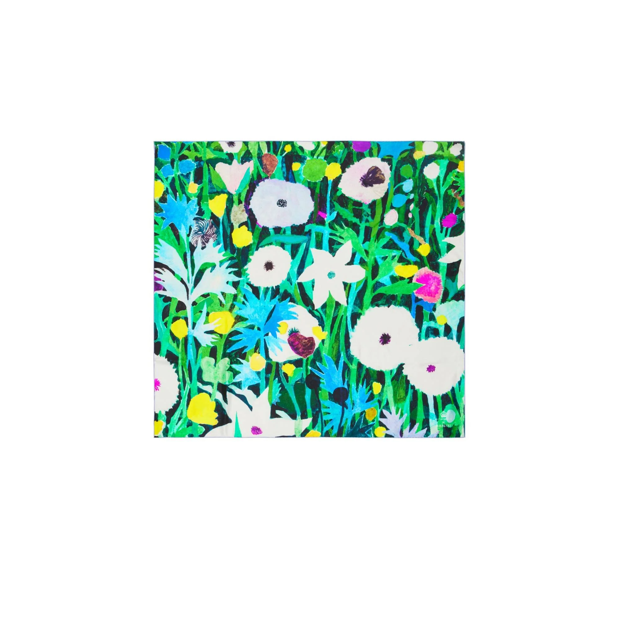 Highgrove Meadow Silk Scarf - Multicolour - Image 7