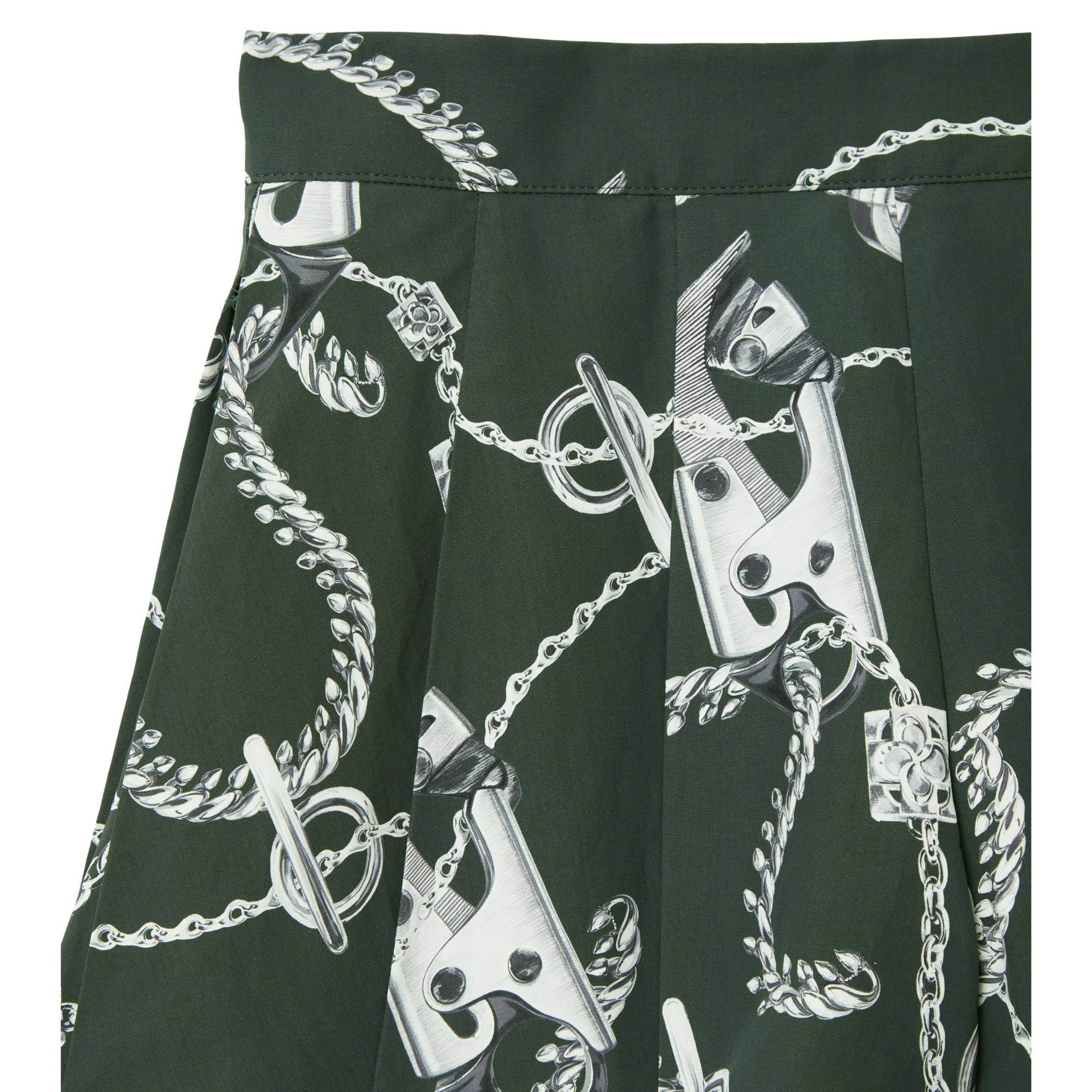 Knight Hardware Taffeta Shorts - Silver/Green - Image 6