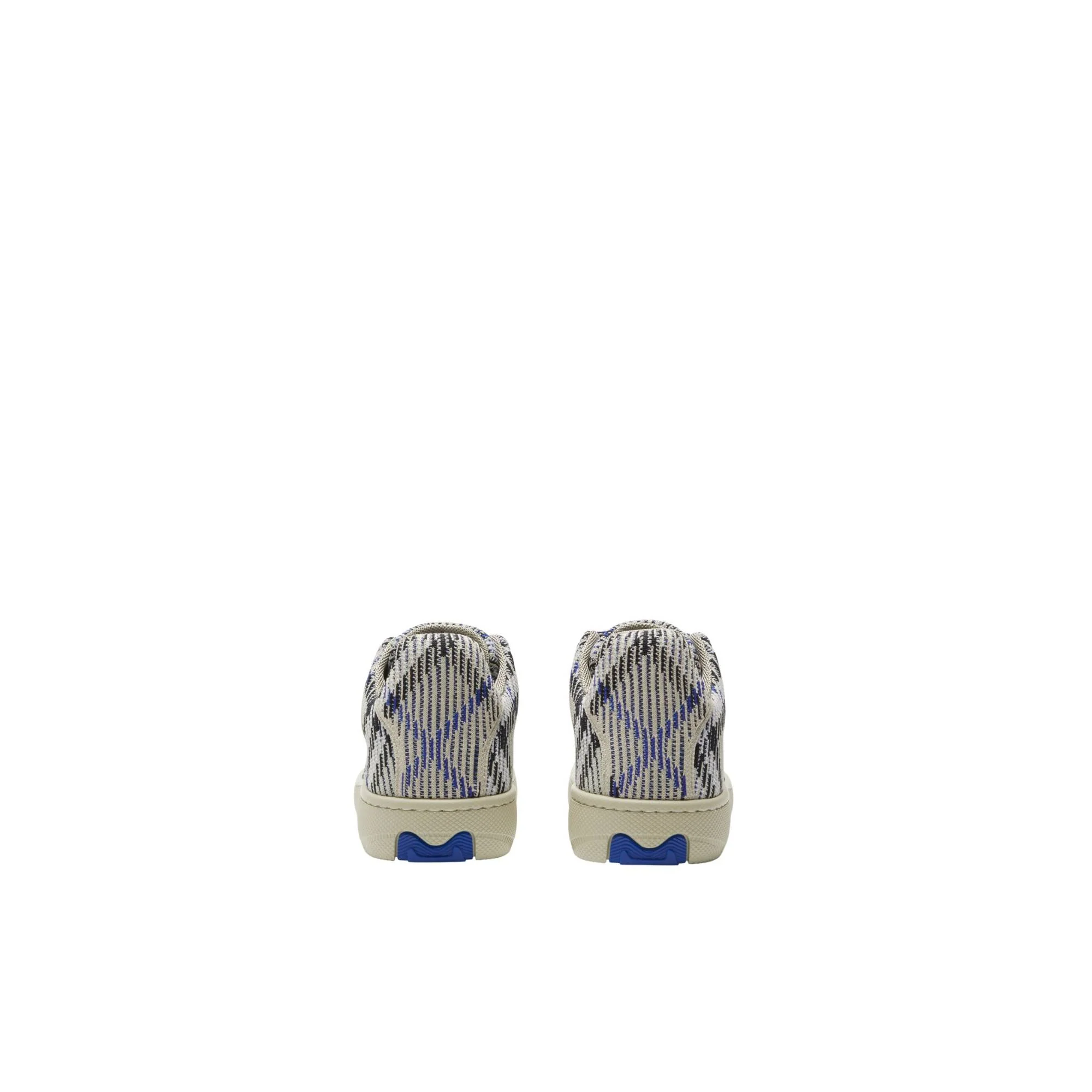 Check Knit Box Sneakers - Lichen IP Check - Image 4