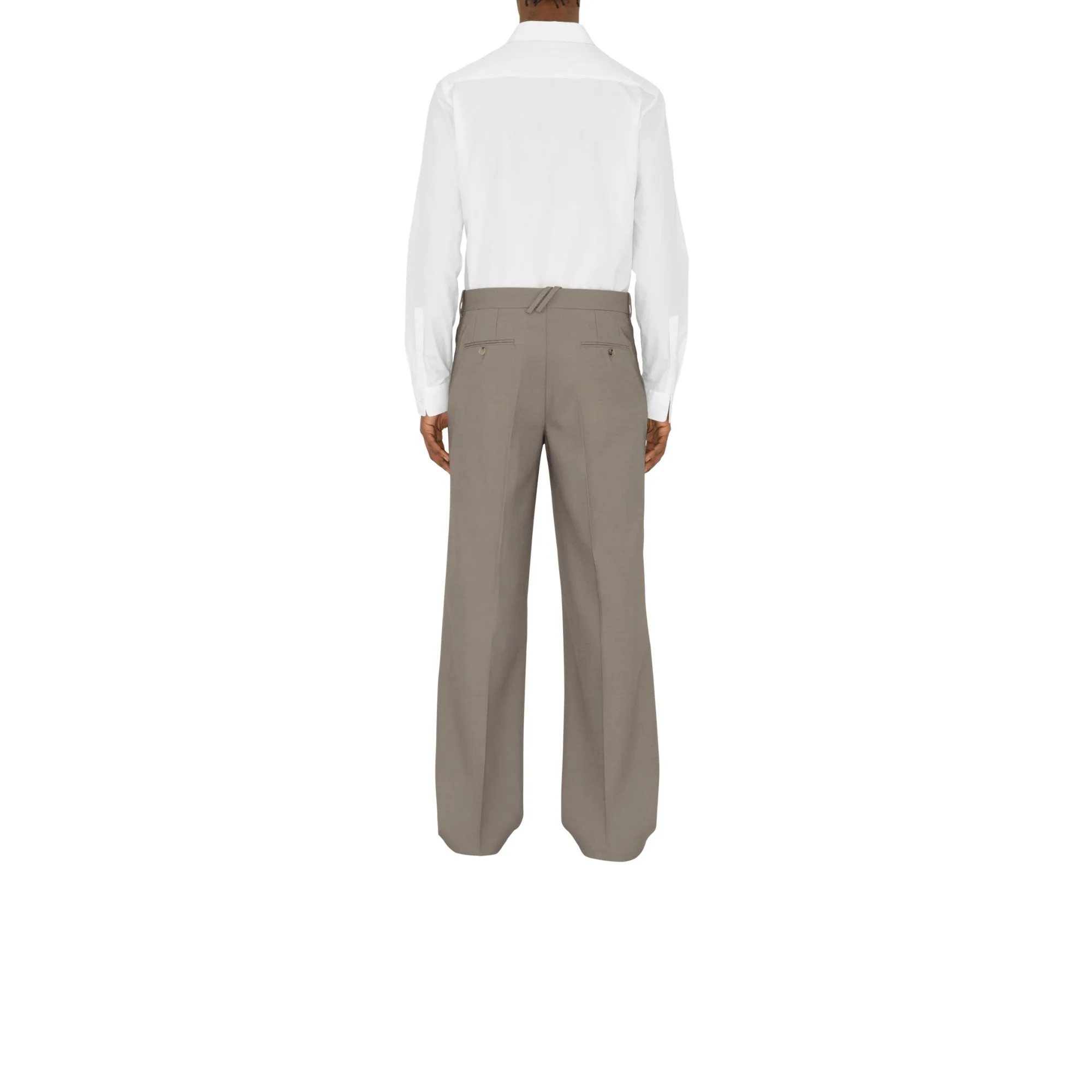 Wool Tailored Trousers - Cliff - Image 4