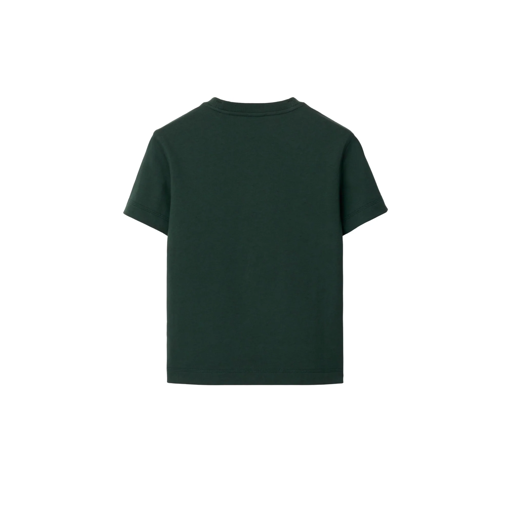 Boxy Crystal Cherry Cotton T-shirt - Fir - Image 5