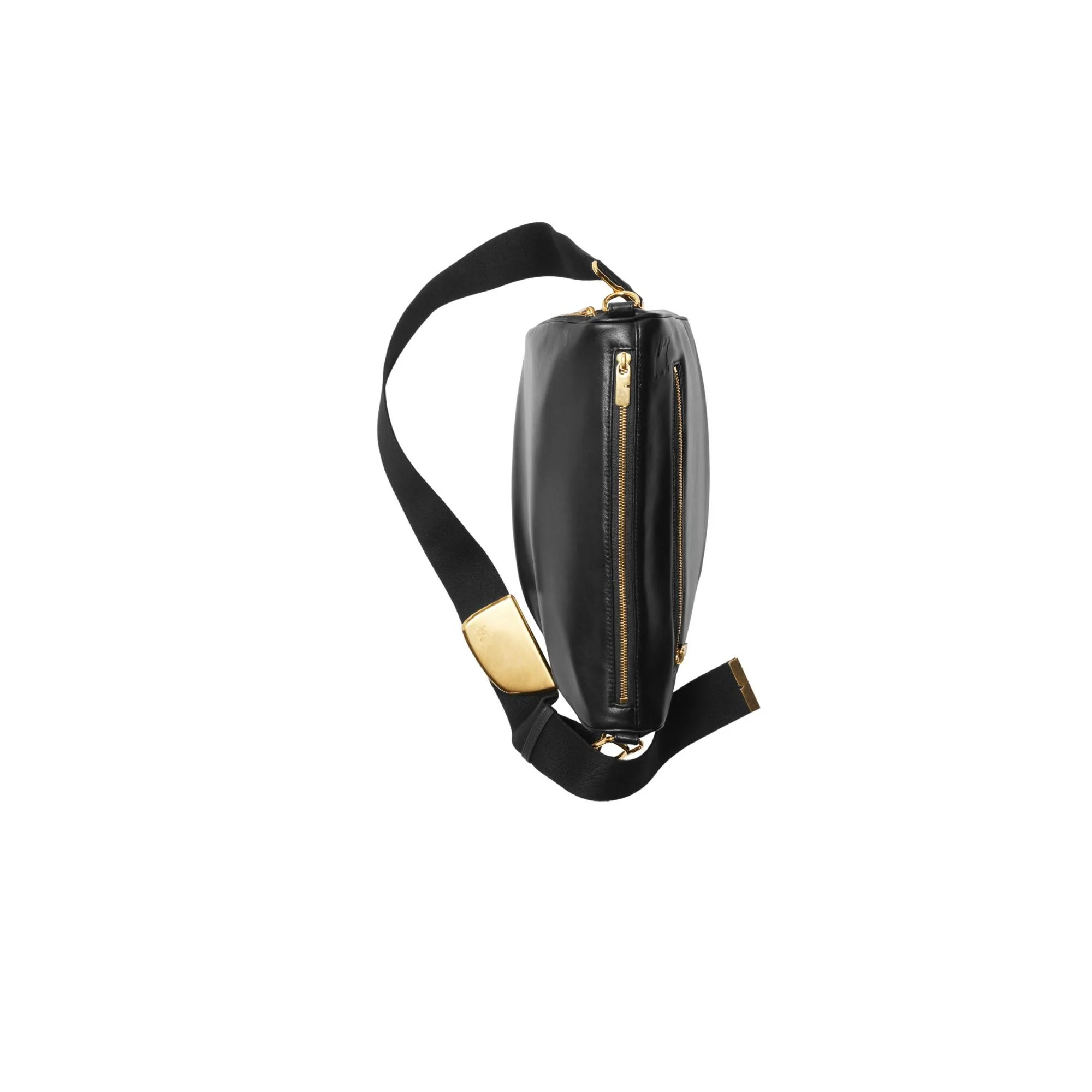 Medium Shield Messenger Bag - Black - Image 7