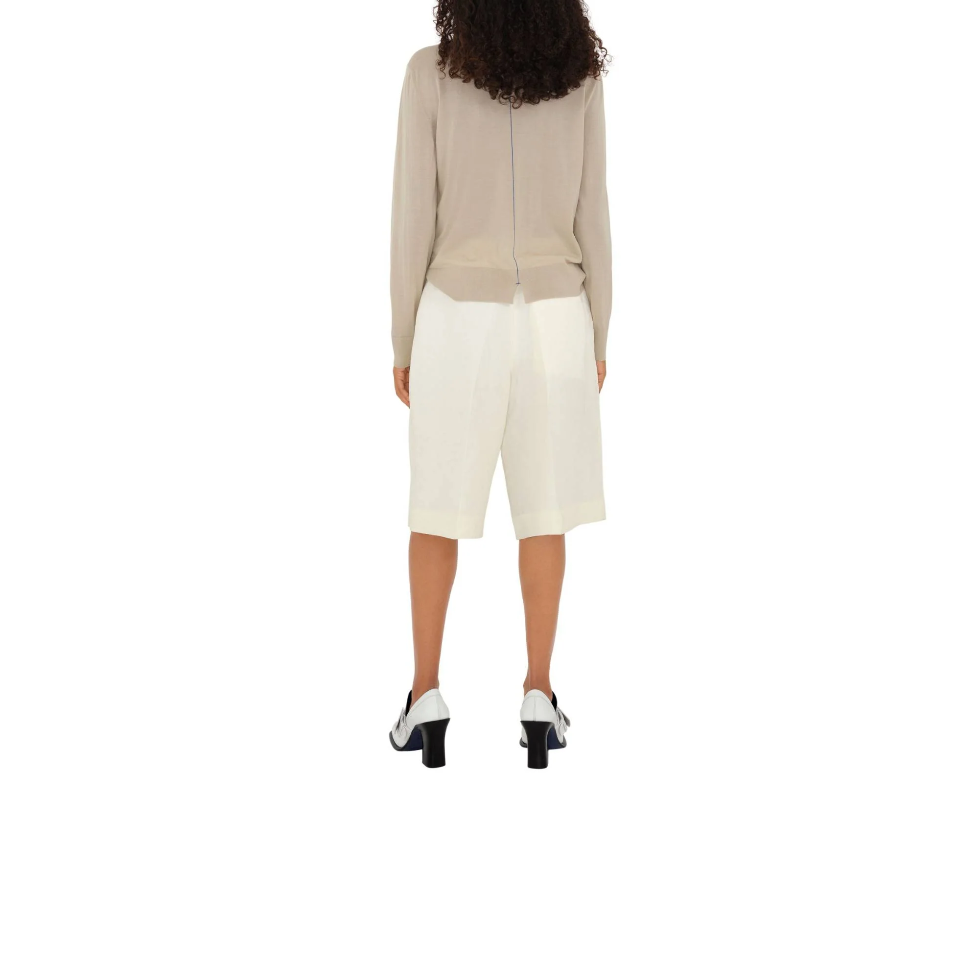 Wool Cardigan - Oat - Image 4