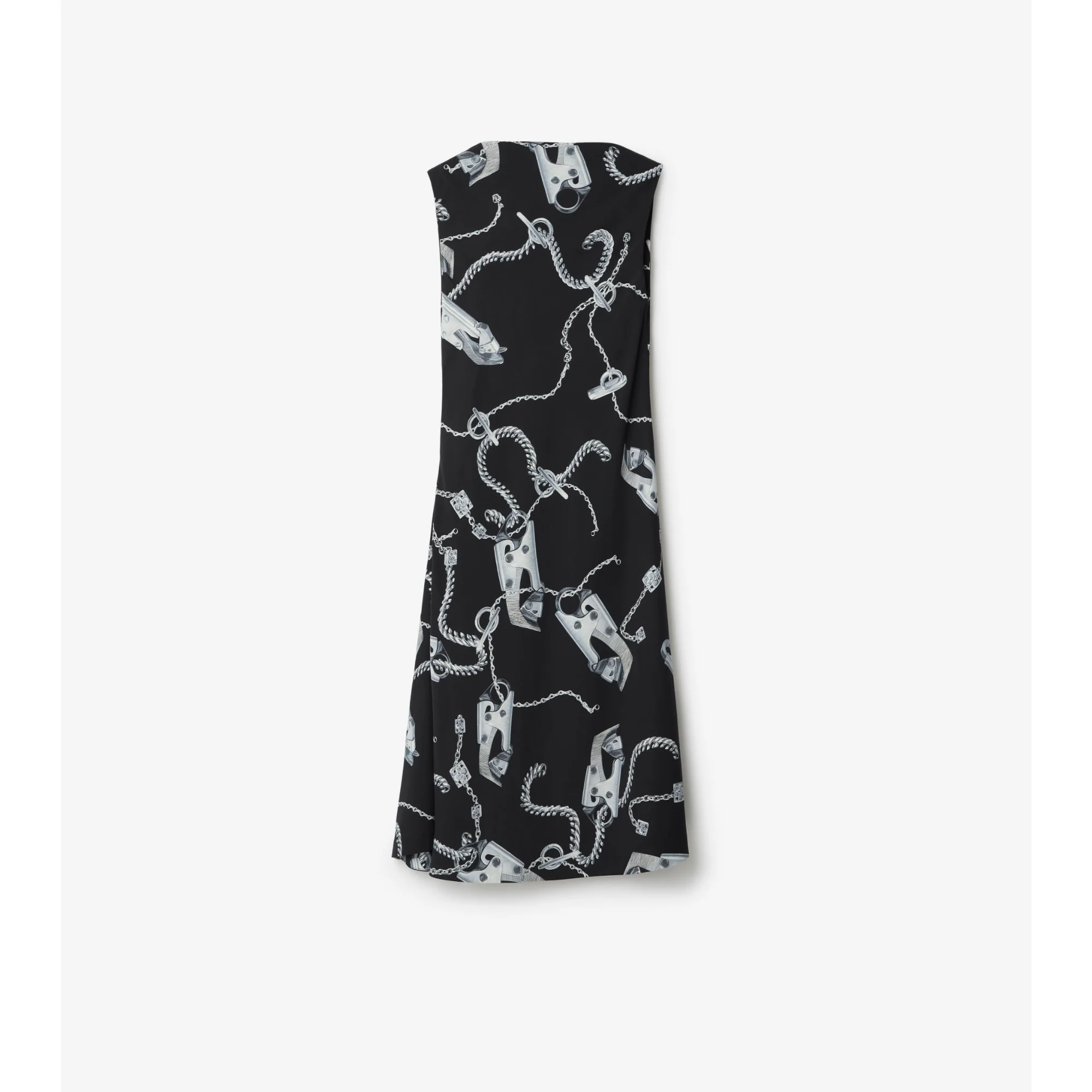 Knight Hardware Dress - Silver/Black - Image 5