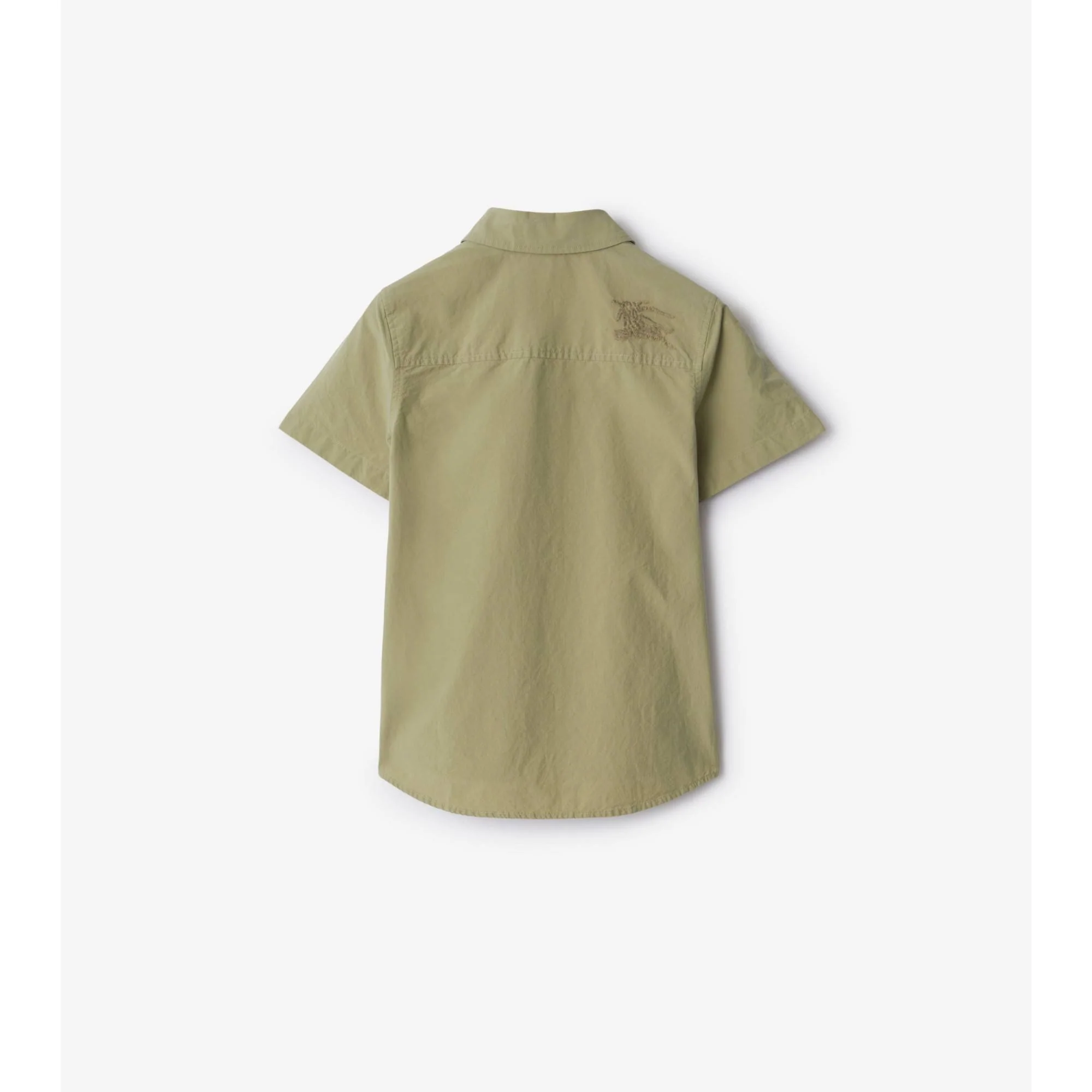 Cotton Blend Shirt - Hunter - Image 3