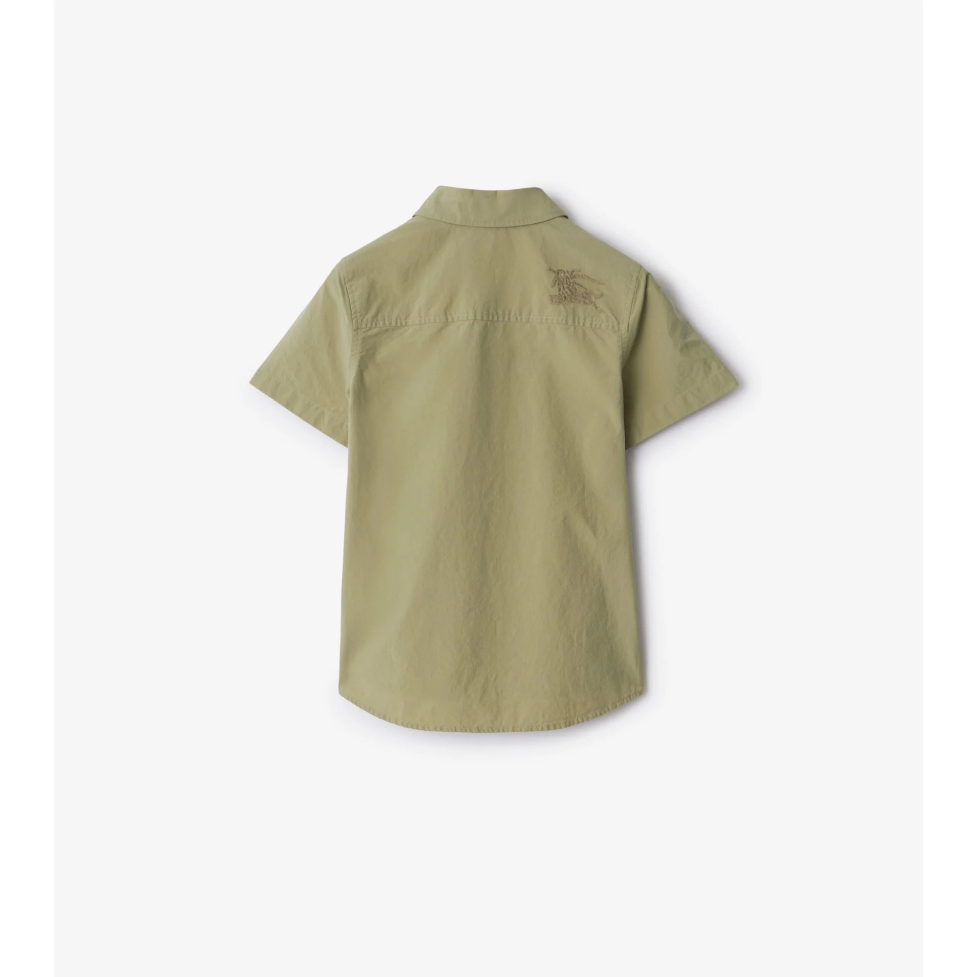 Cotton Blend Shirt - Hunter - Image 3