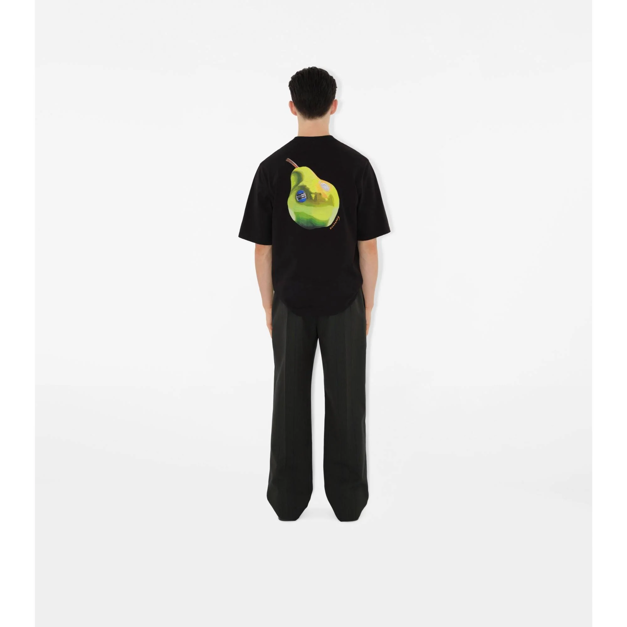 Striped Wool Trousers - Granite - Image 4