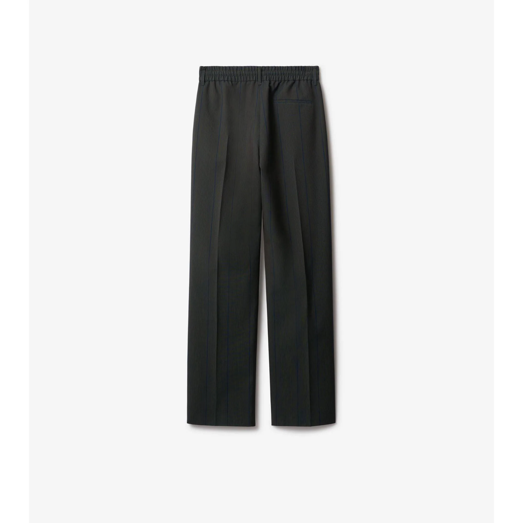 Striped Wool Trousers - Granite - Image 5