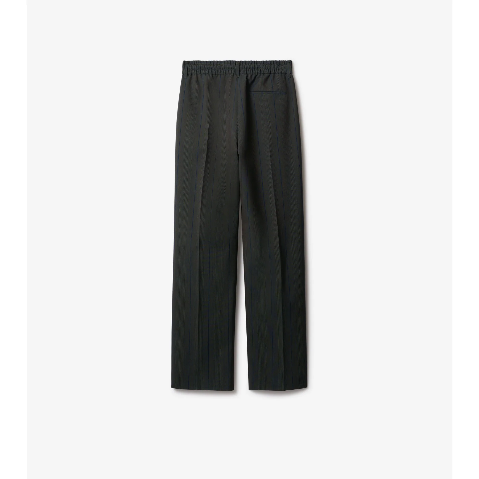 Striped Wool Trousers - Granite - Image 5