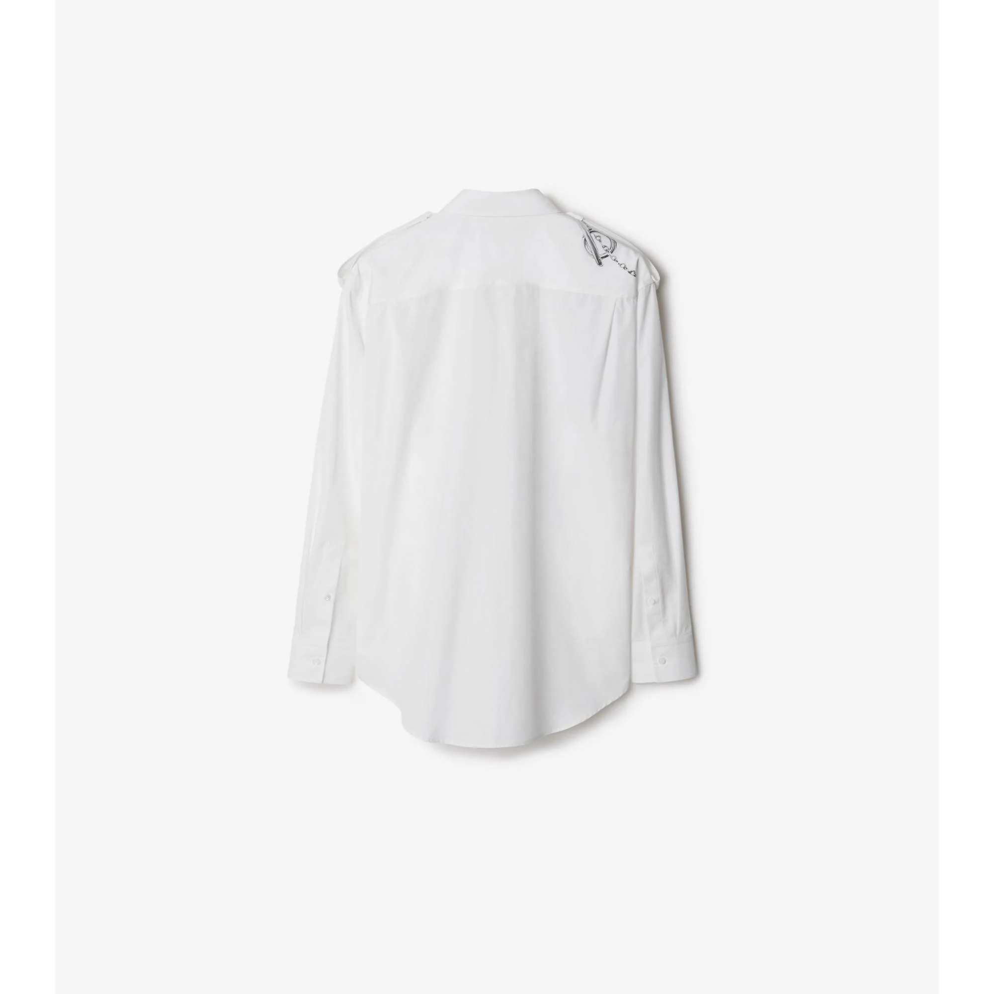 Knight Hardware Cotton Shirt - Blue/White - Image 5