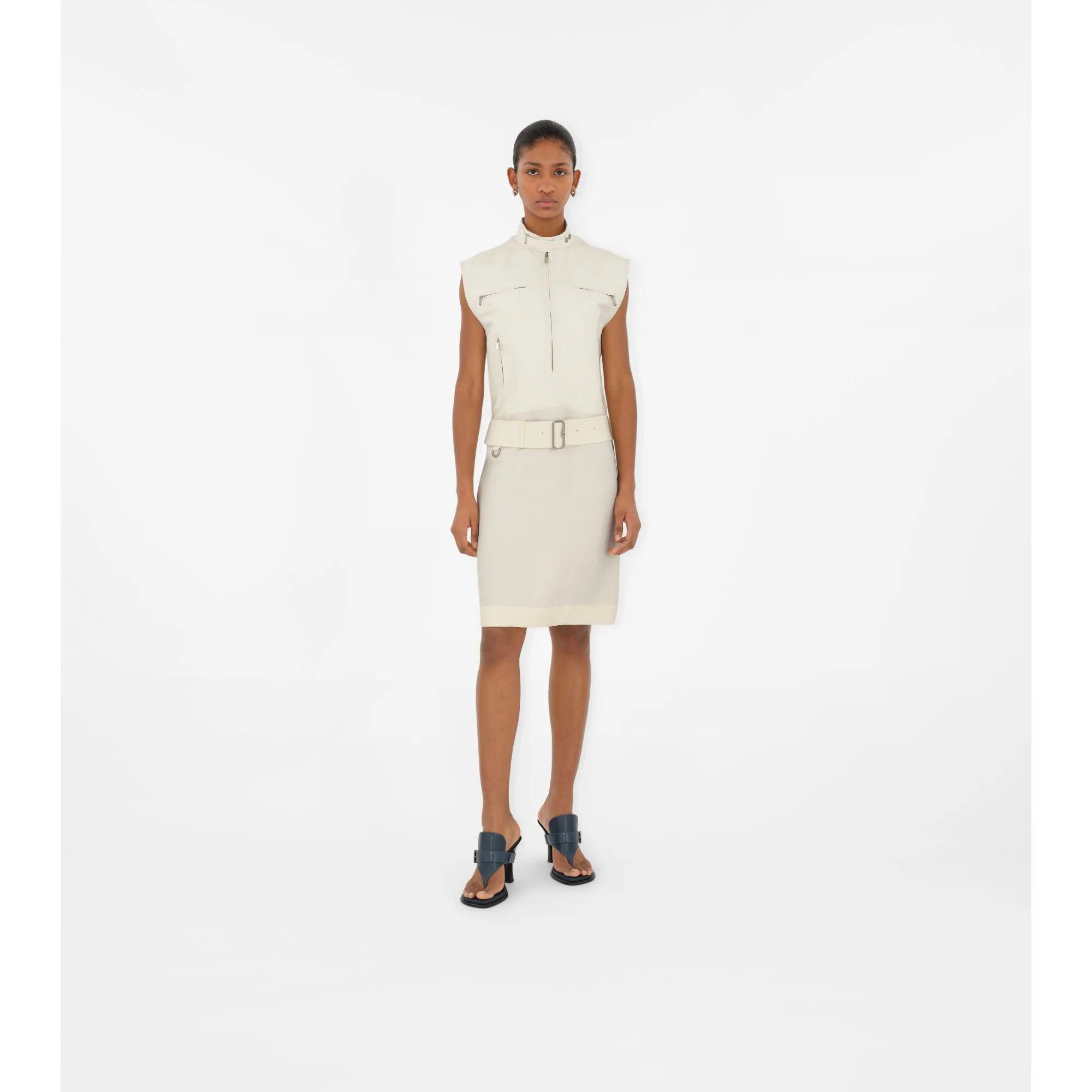 Canvas Dress - Pearl - Image 2