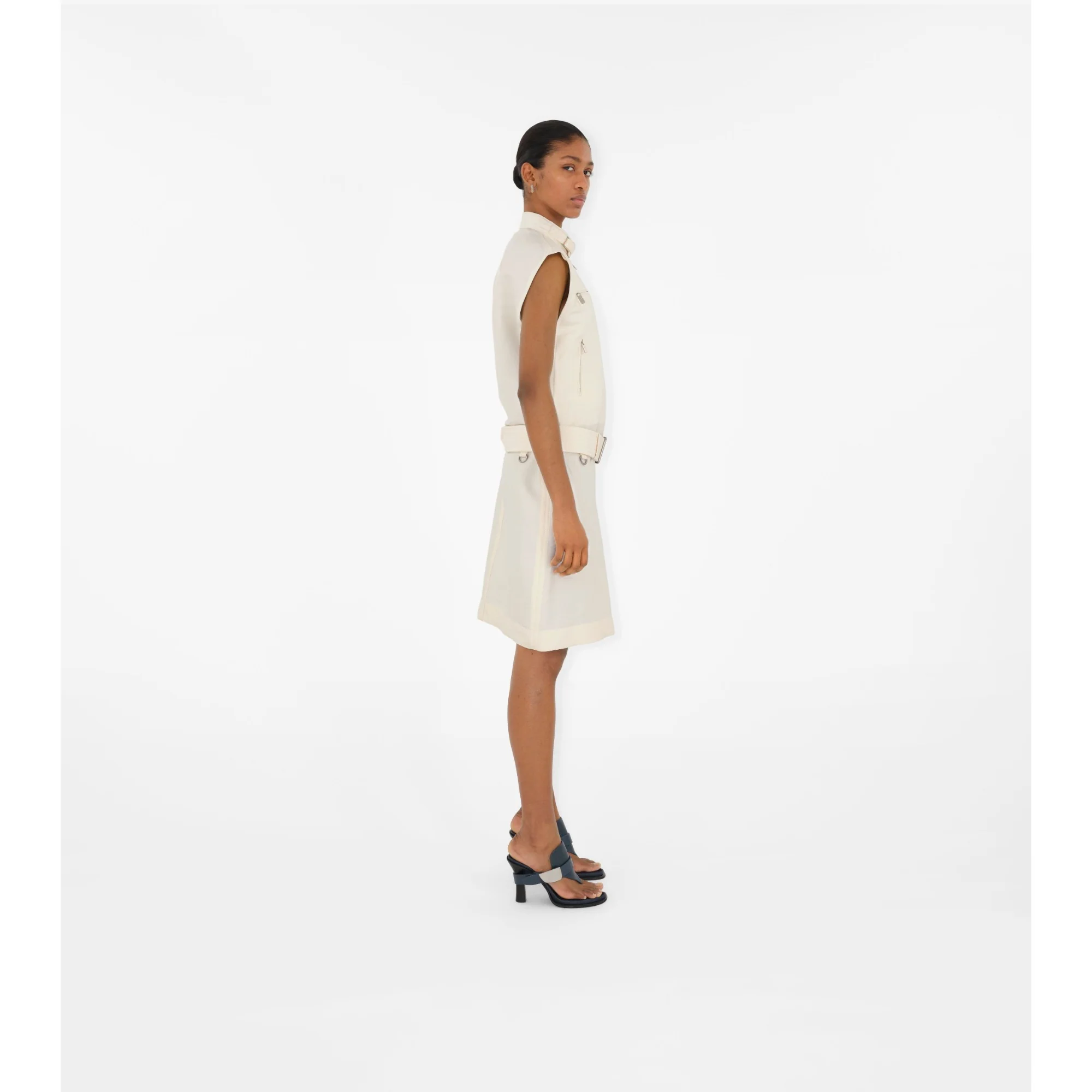 Canvas Dress - Pearl - Image 3