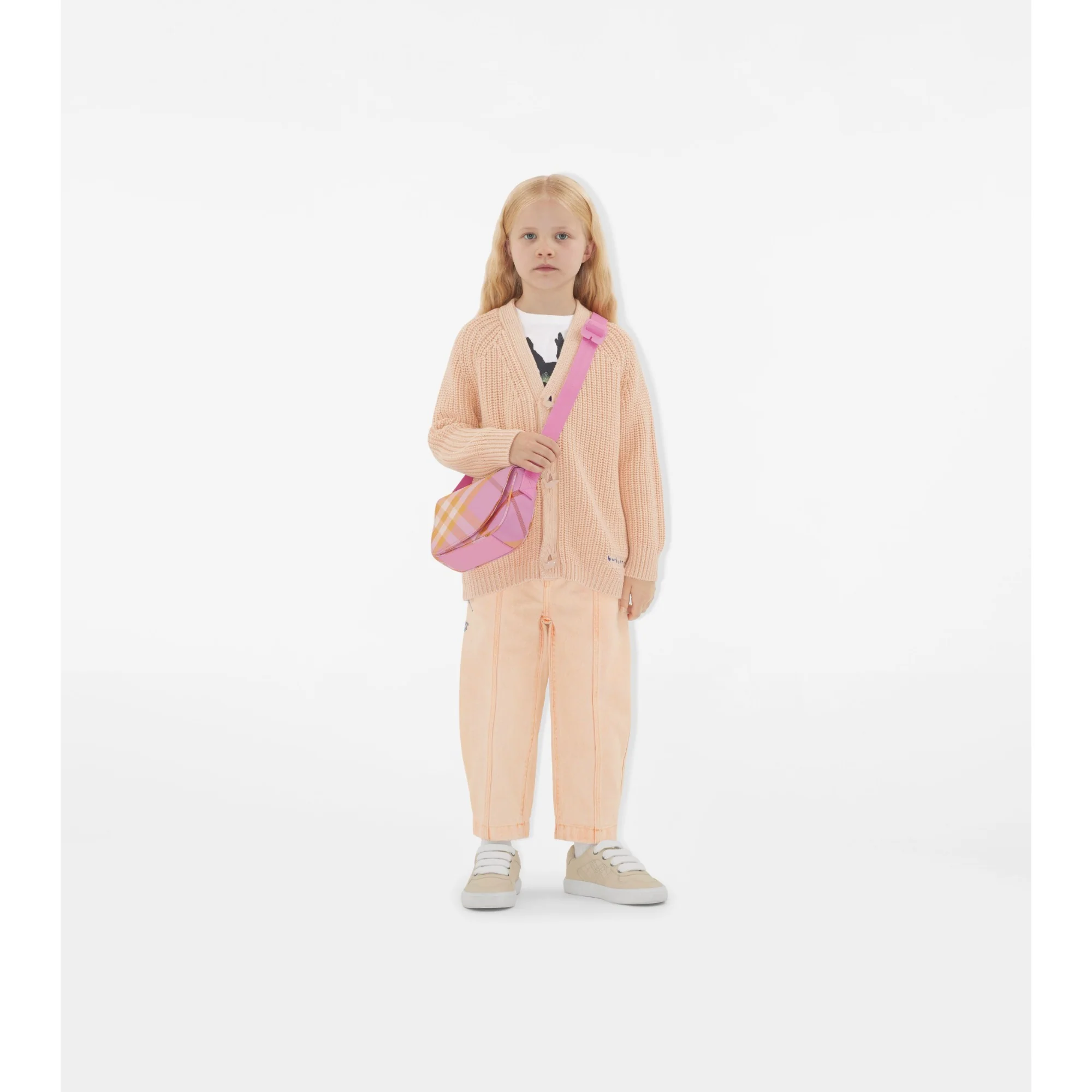 Cotton Cardigan - Pale Cameo - Image 2