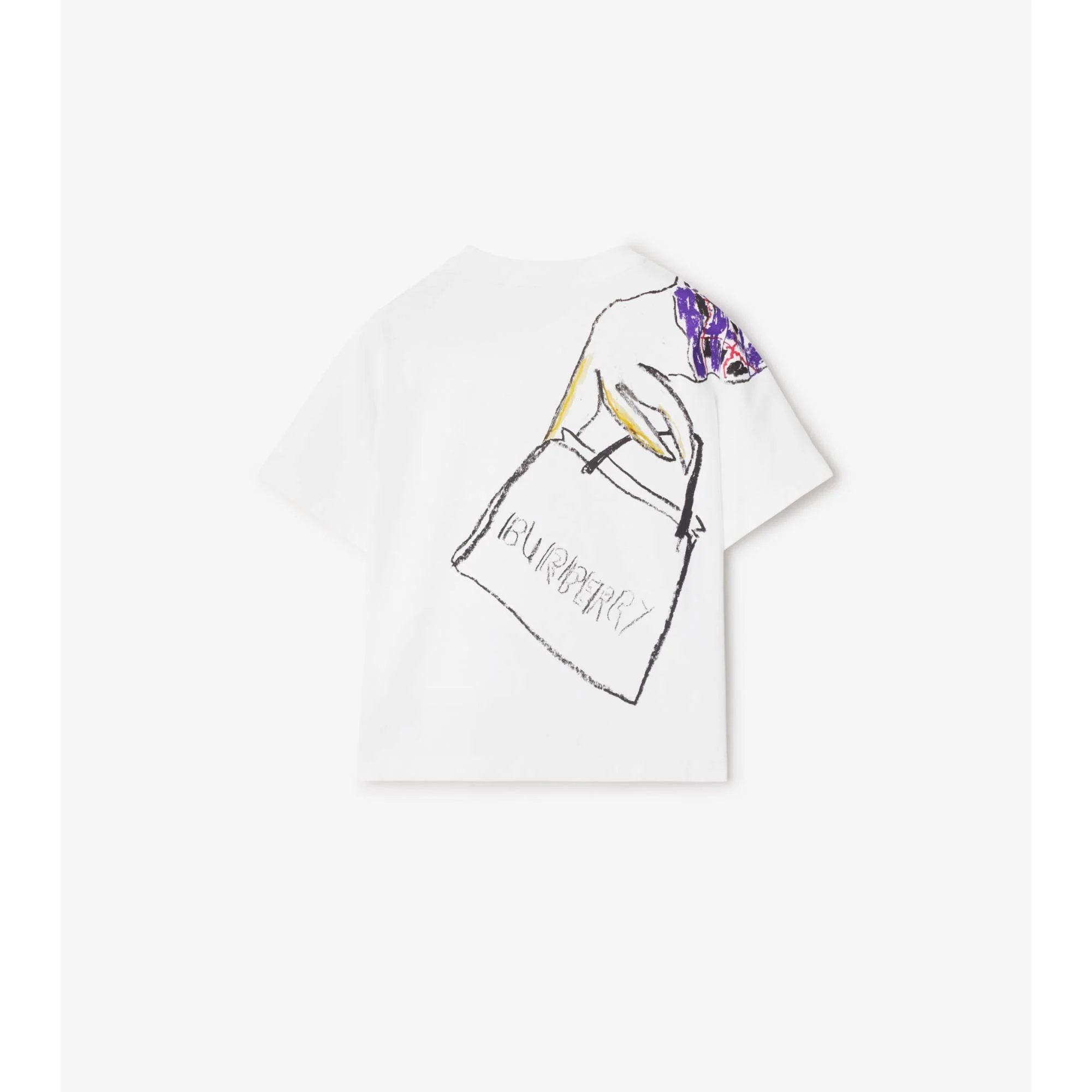 Goose Cotton T-shirt - White - Image 3