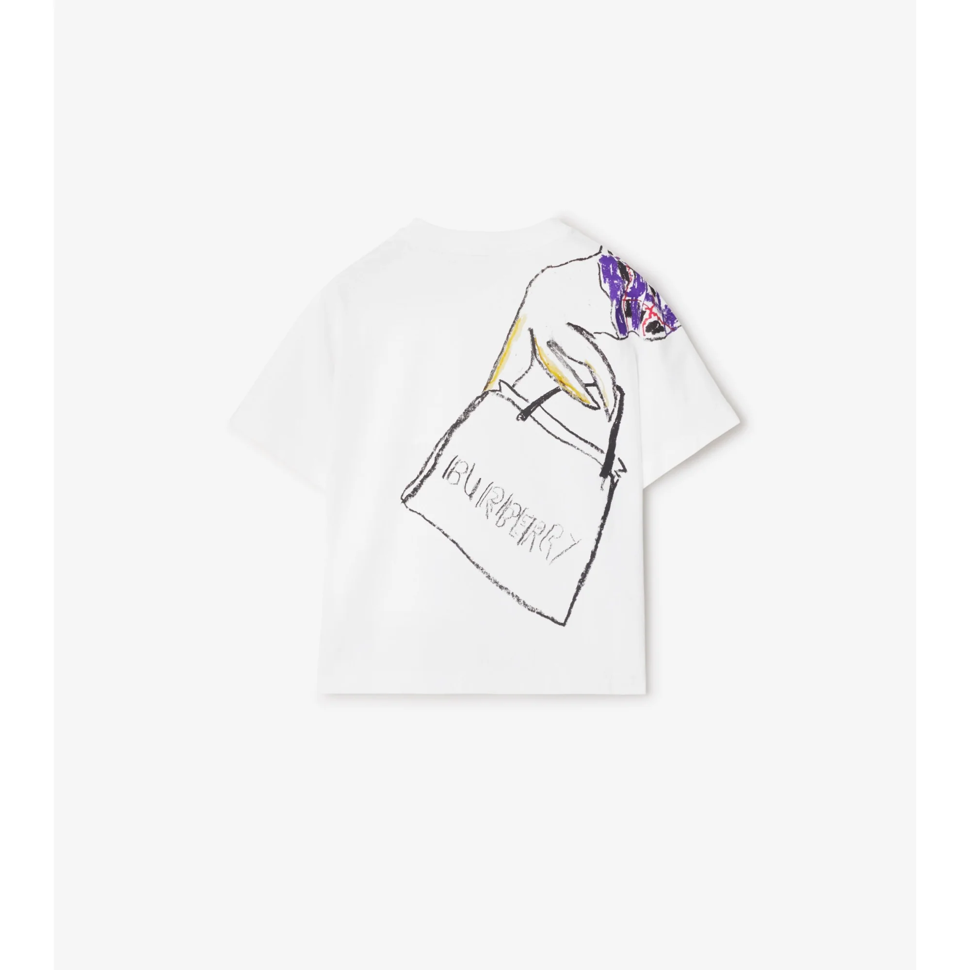 Goose Cotton T-shirt - White - Image 3