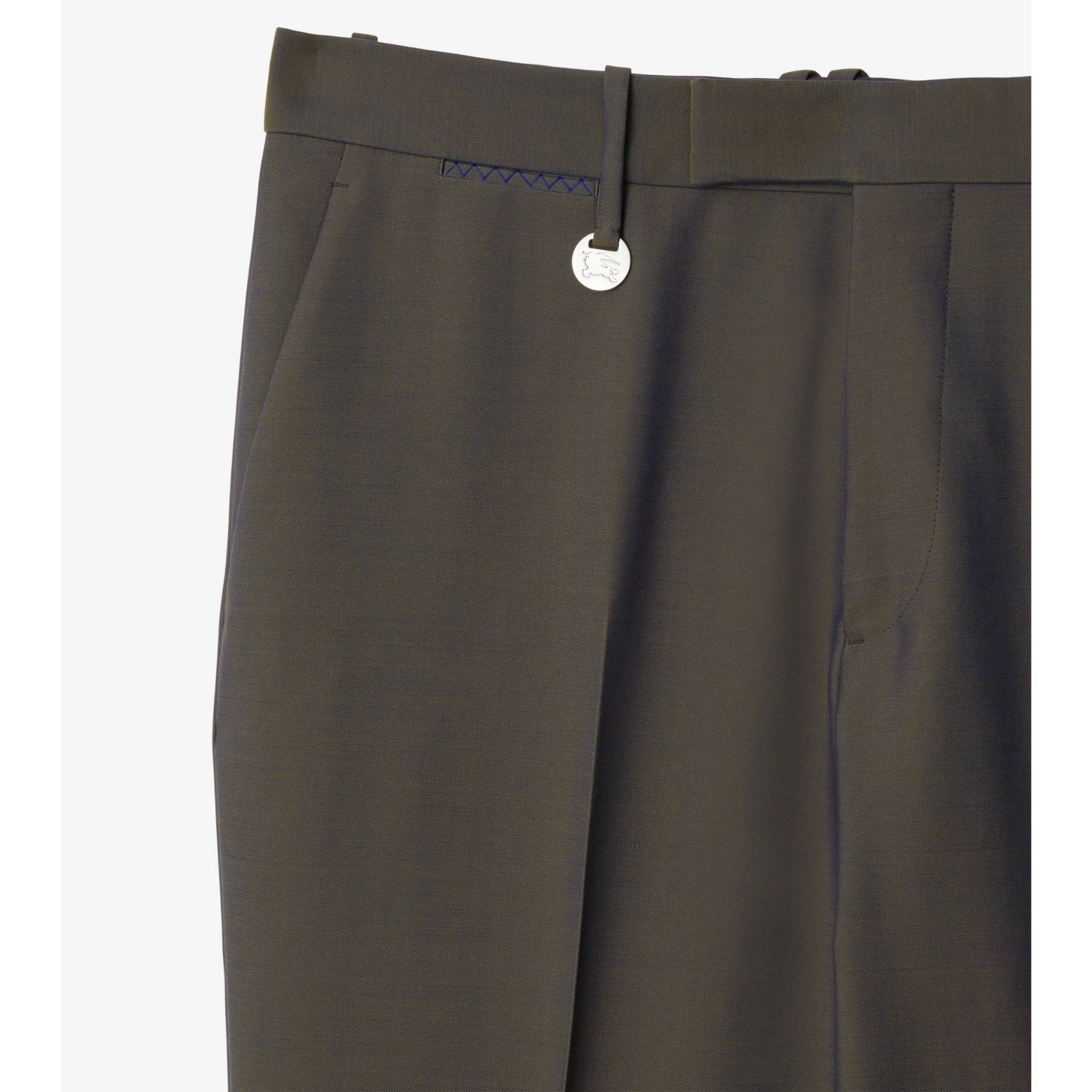 Wool Tailored Trousers - Reef - Image 6