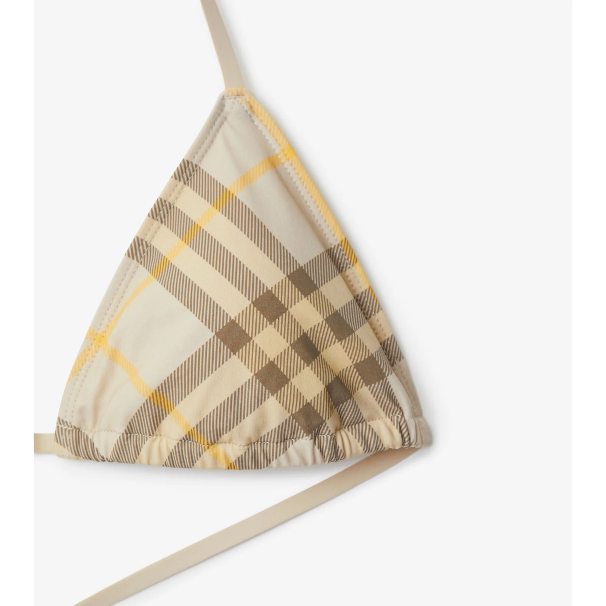 Check Bikini Top - Wheat IP Check - Image 6