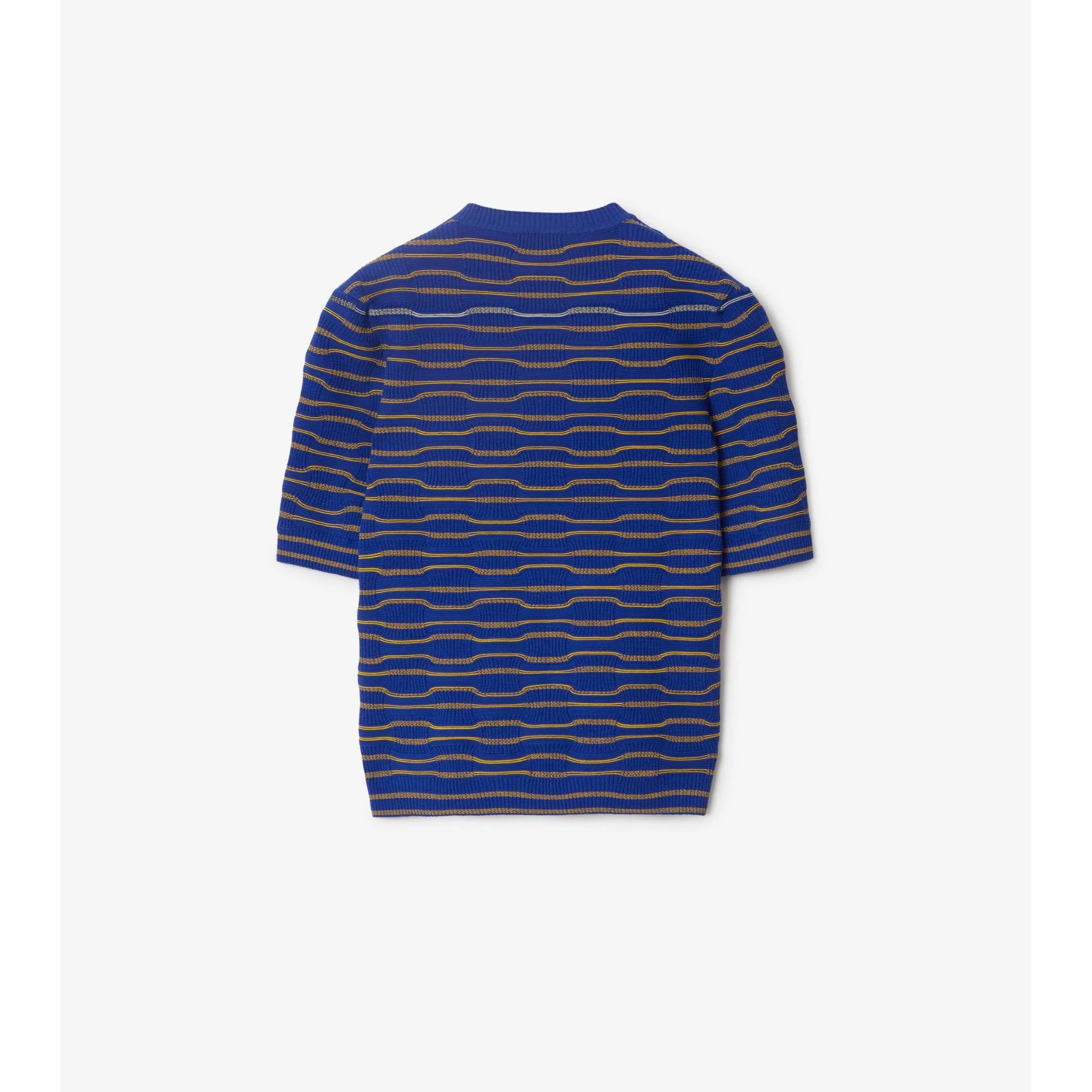 Striped Cotton Blend Top - Knight/Sunflower - Image 5