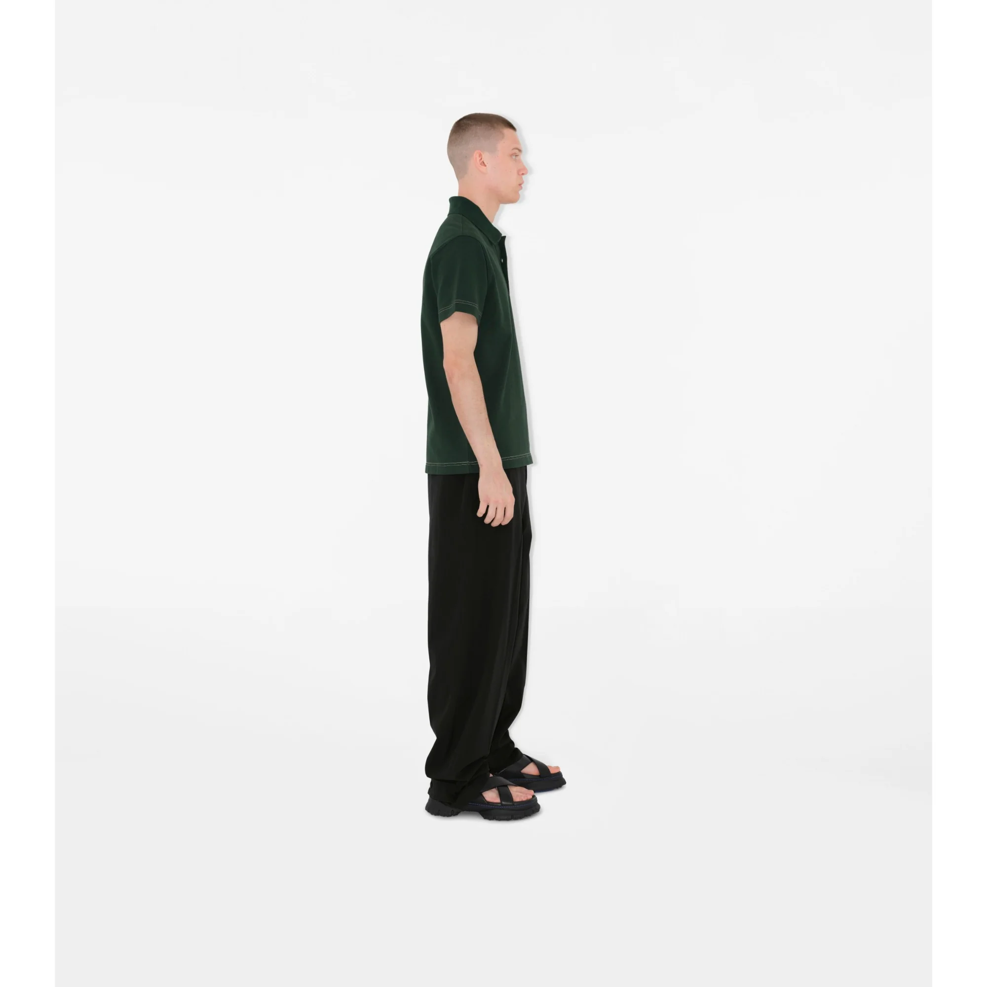 Cotton Polo Shirt - Jungle - Image 3