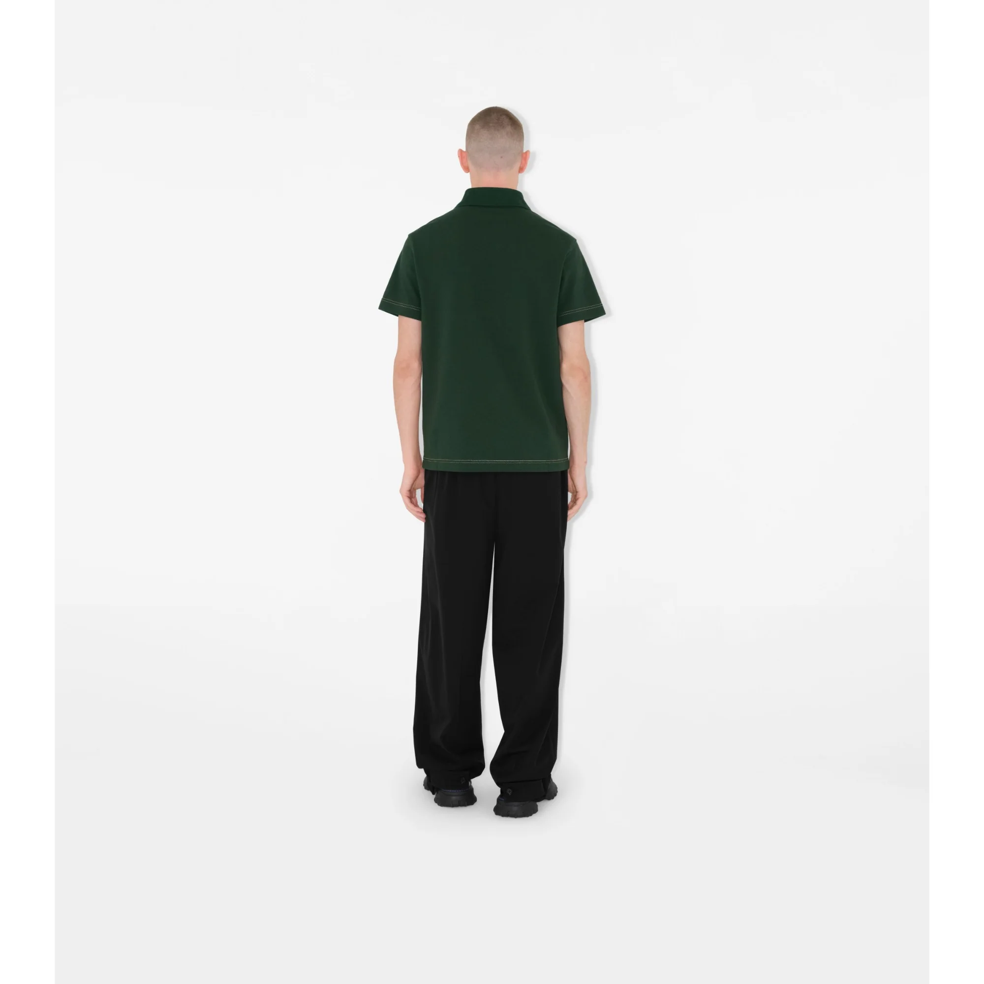 Cotton Polo Shirt - Jungle - Image 4