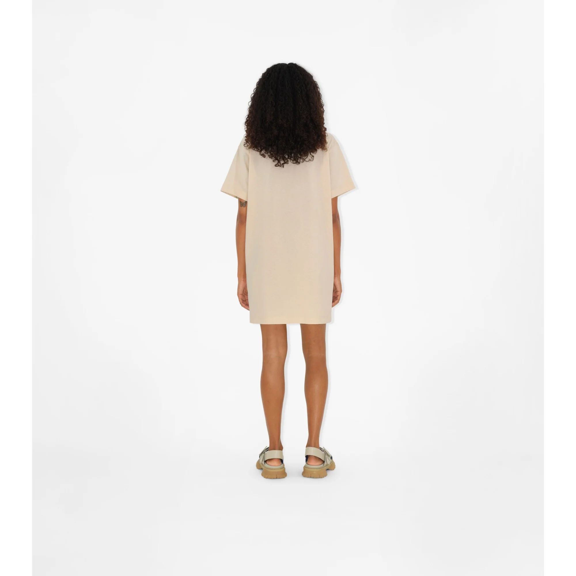 EKD Cotton T-shirt Dress - Soap - Image 4