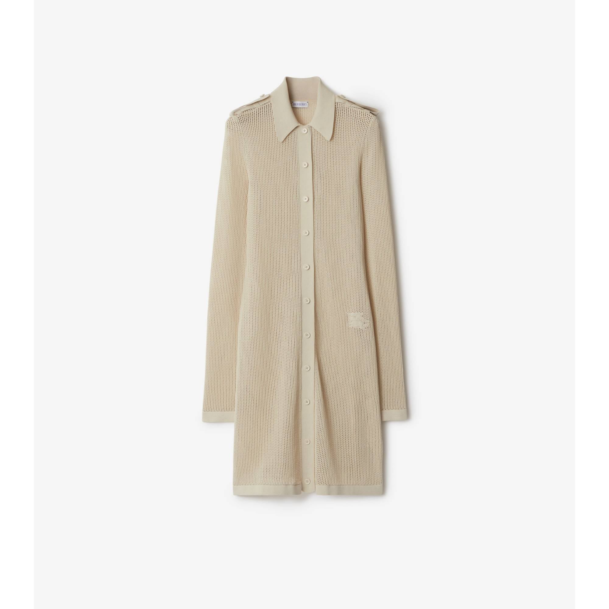 Cotton Mesh Dress - Soap