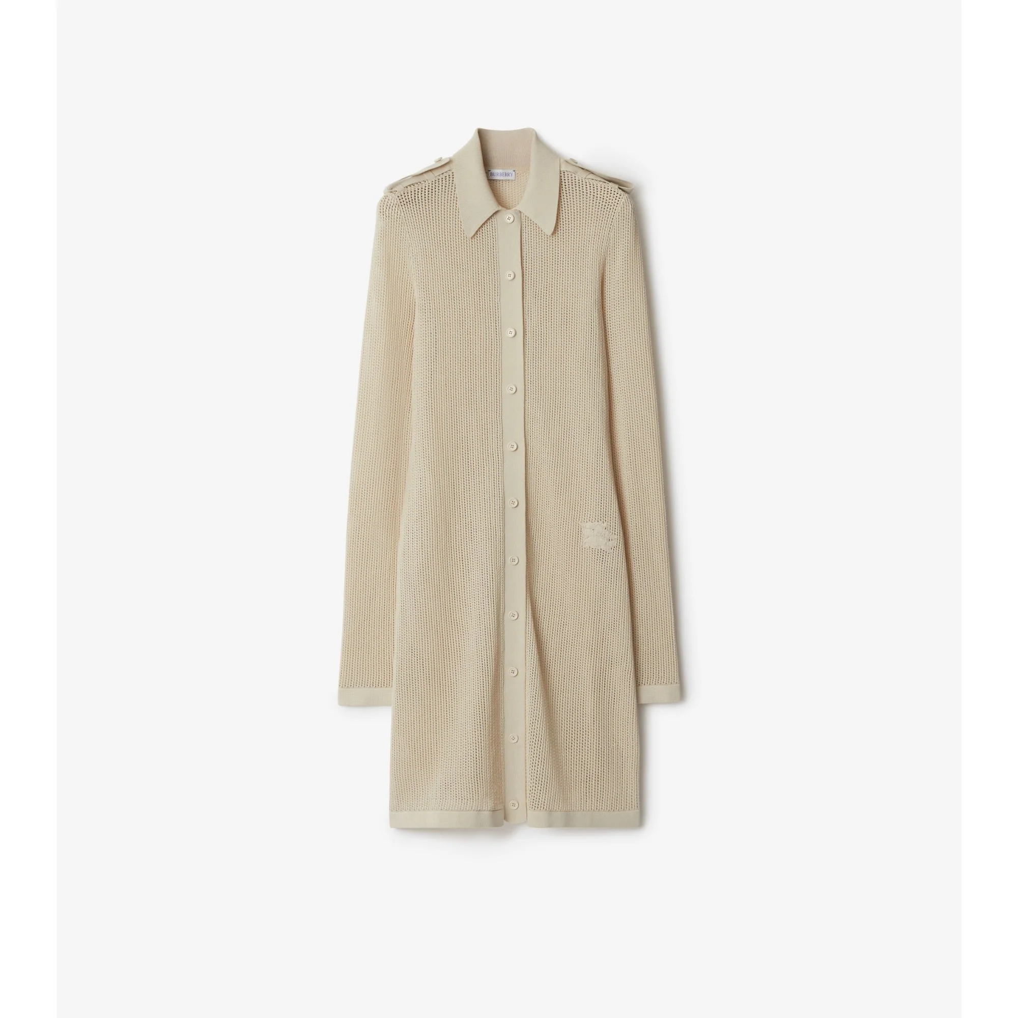 Cotton Mesh Dress - Soap