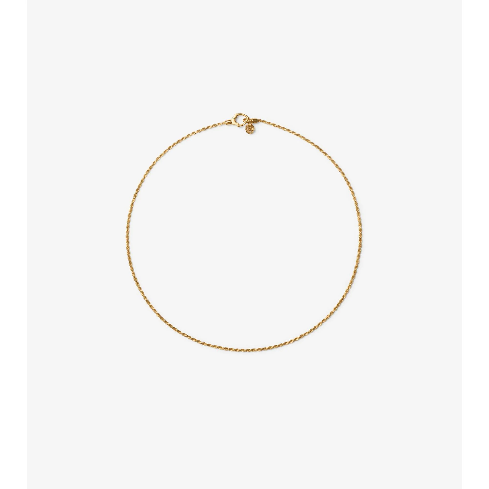 Shield Lock Necklace - Gold