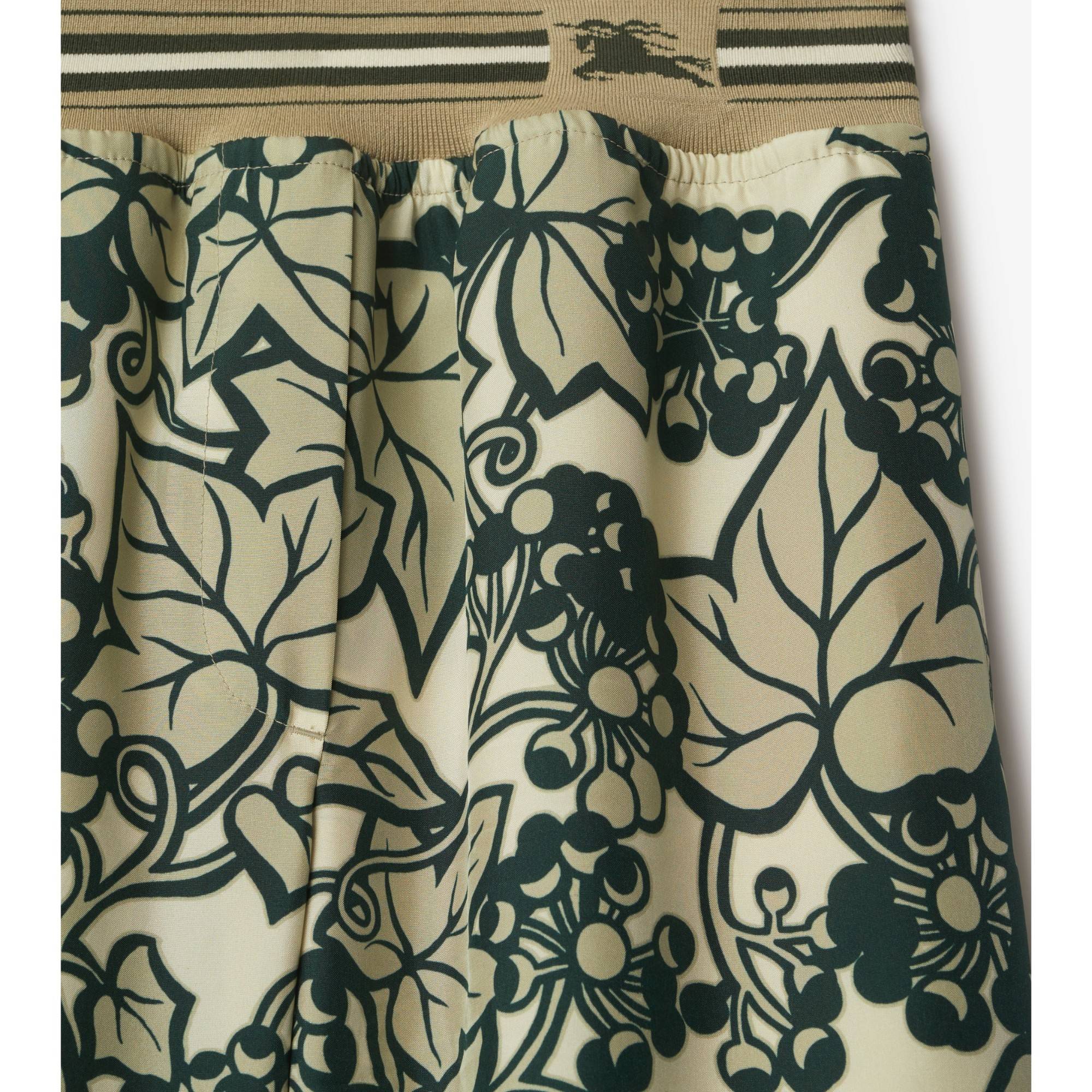 Ivy Silk Trousers - Safari IP Pattern - Image 6